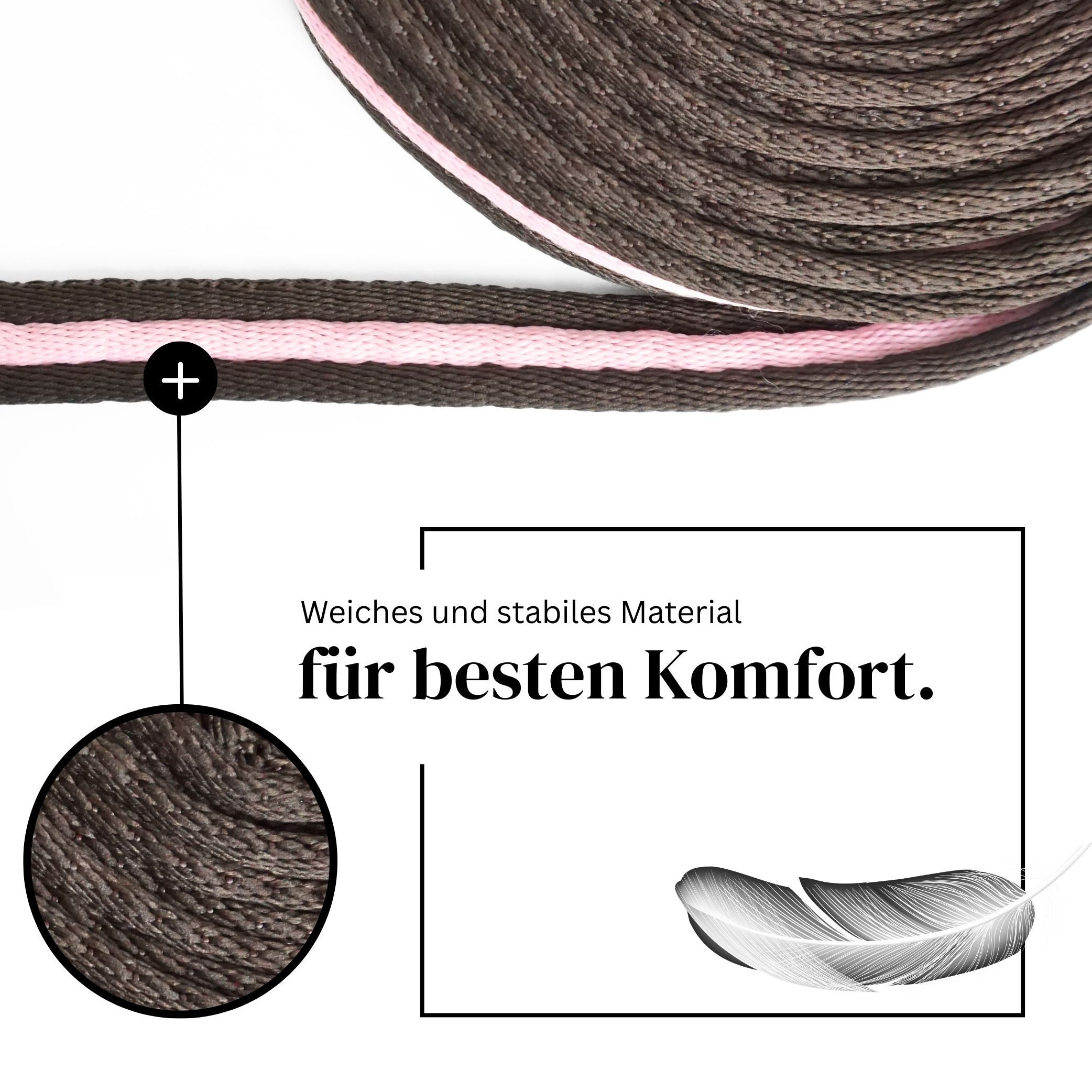 Pferdelinis Führleine Longierleine Pferde, für Bodenarbeit, Gymnastizierung, Länge 8m, Länge: 8 m