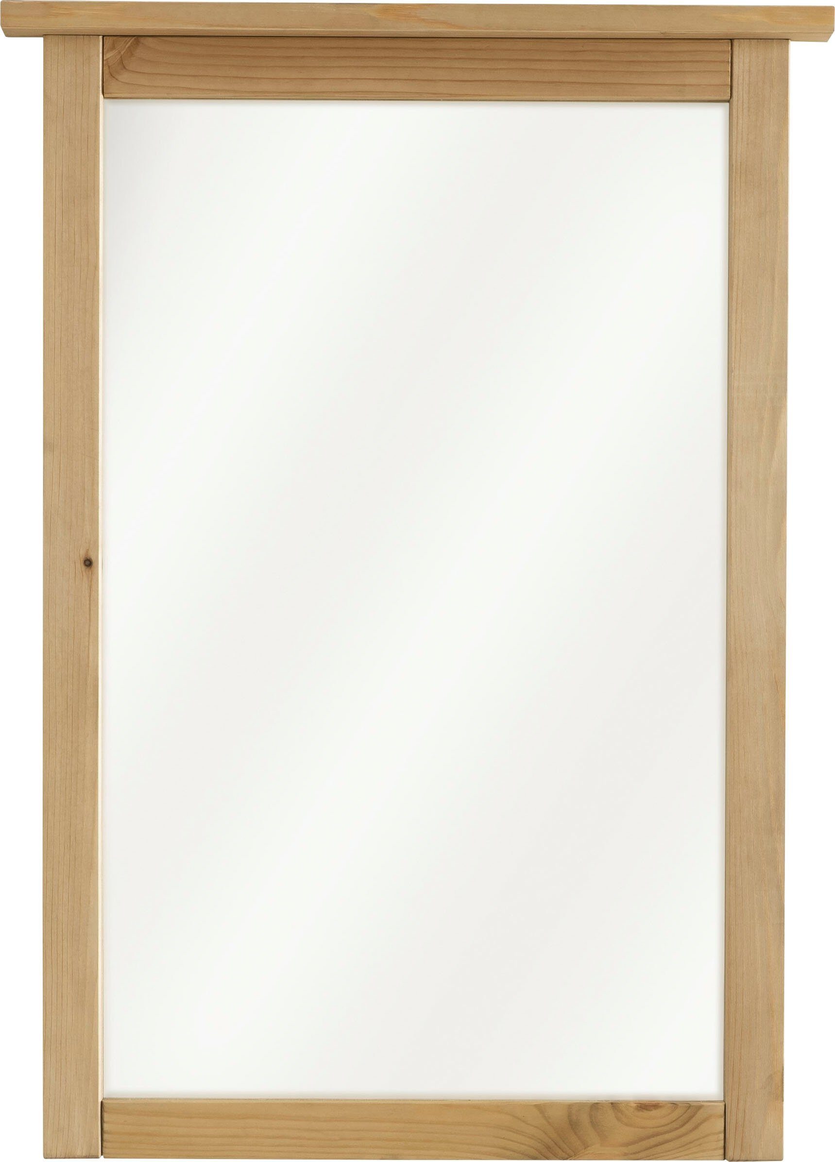 massiv, geölt Infantil Solvita, Wandspiegel Gebeizt Landhaus Breite 58 cm, by Kiefer Wohn[glück]lich Wandspiegel, Spiegel,