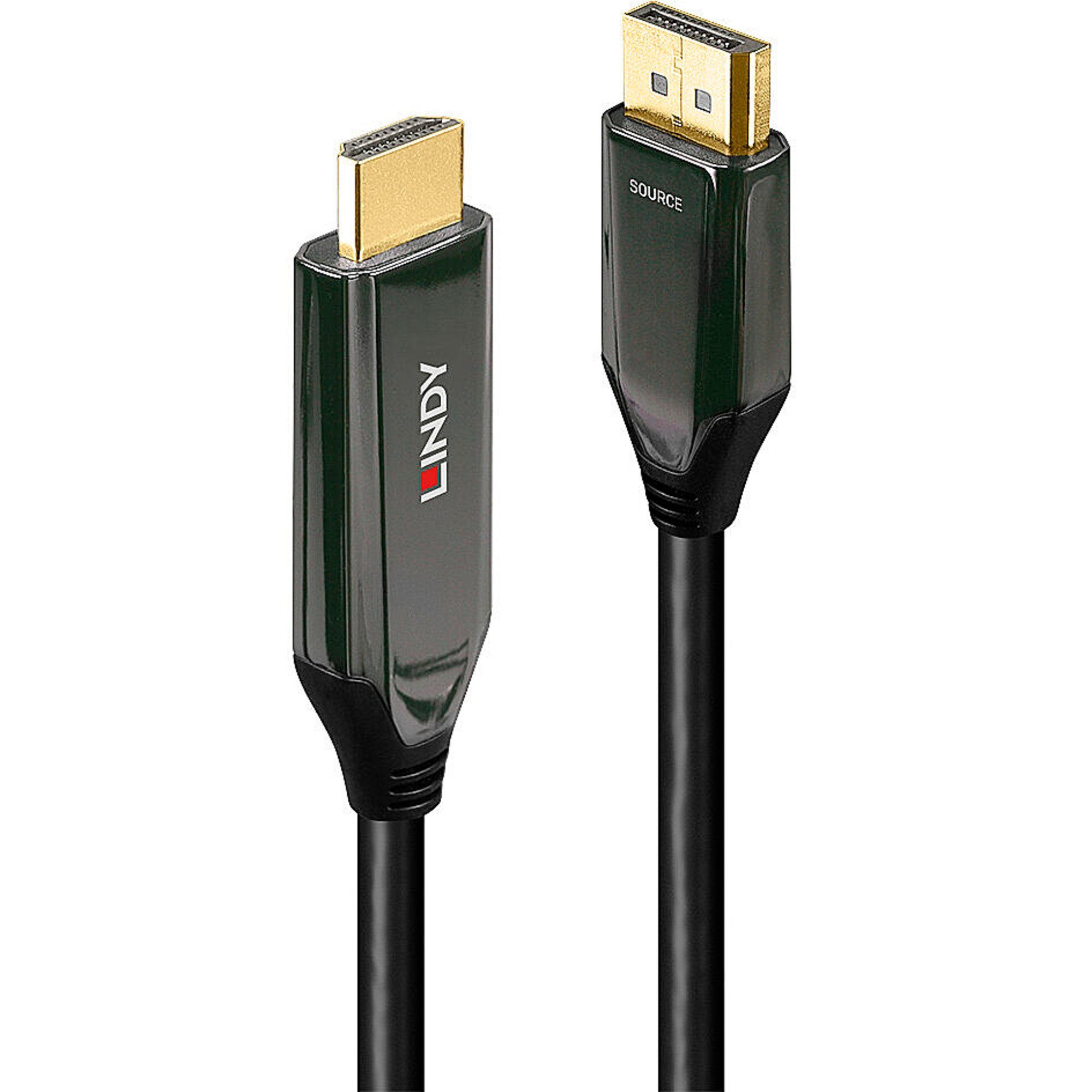 Lindy Lindy Aktives Адаптериkabel DisplayPort > HDMI Video-Kabel