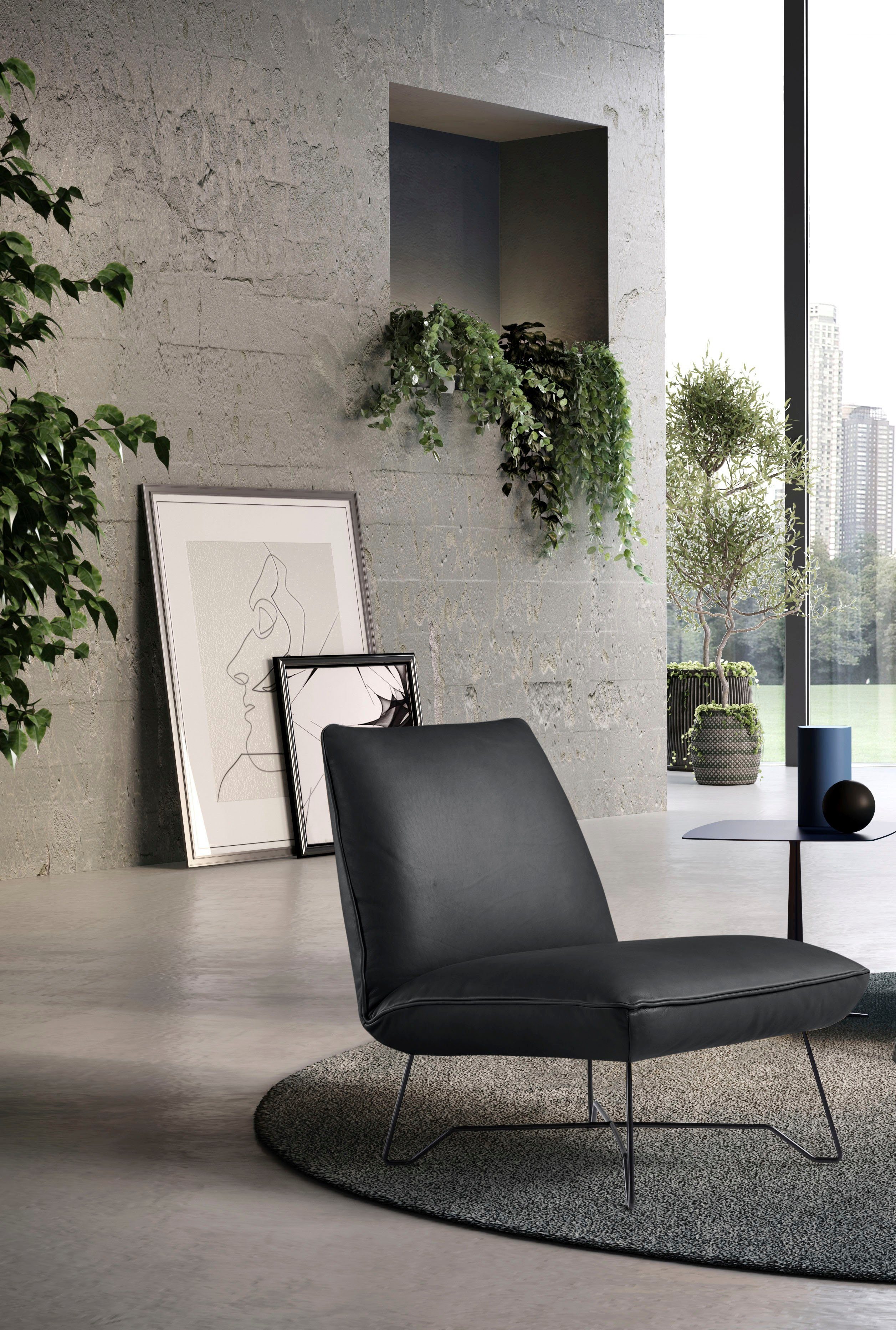 Egoitaliano Sessel Lia Loungesessel, elegant und stylisch, toller Sitzkomfo günstig online kaufen