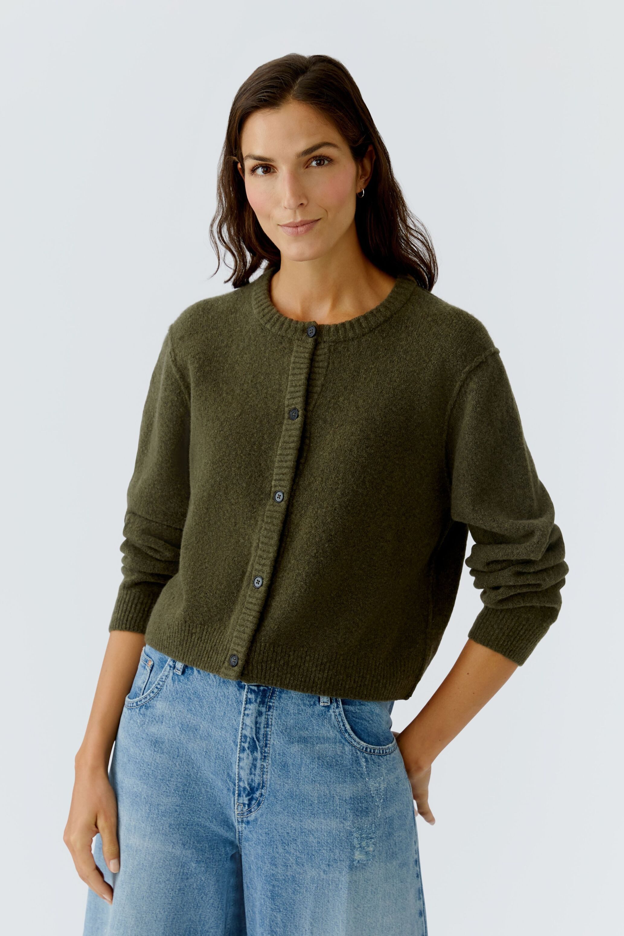 Oui Strickjacke ILAYA Strickjacke günstig online kaufen