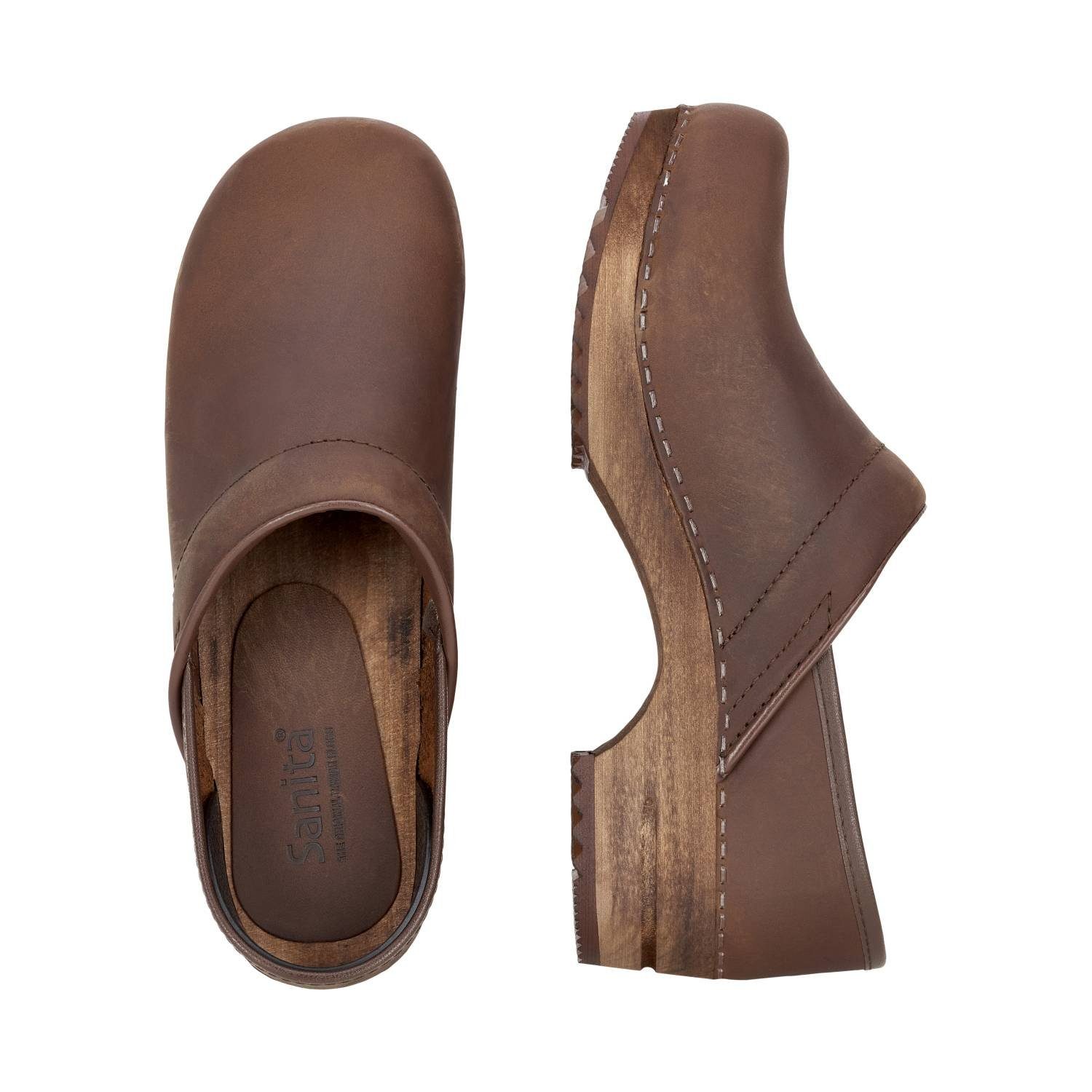 Sanita Sanita Wood Julie Clog