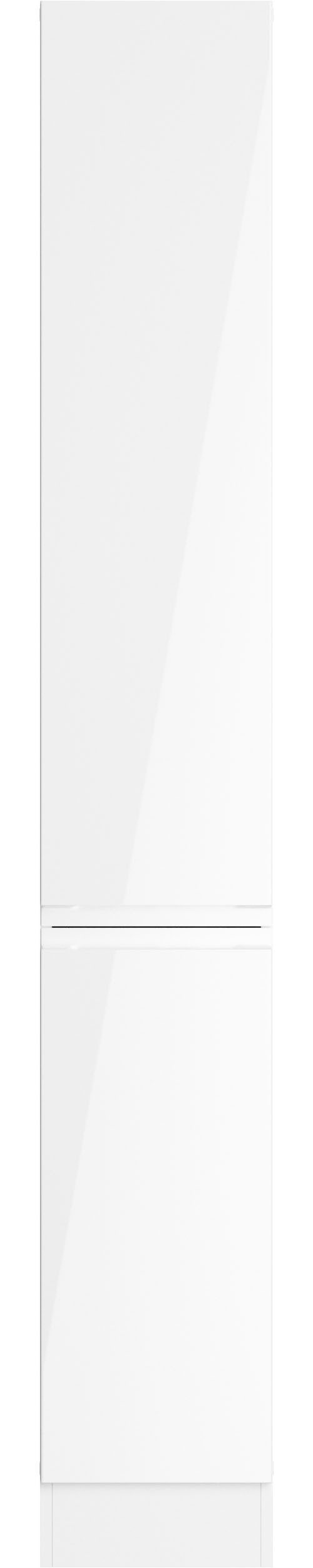 KOCHSTATION Apothekerschrank KS-Virginia,neu in verbesserter Ausführung (Stauraum, Softclose) Breite 30 cm, Höhe 200 cm, 2 Auszüge, Soft-Close-Funktion – Bild 4 von 5