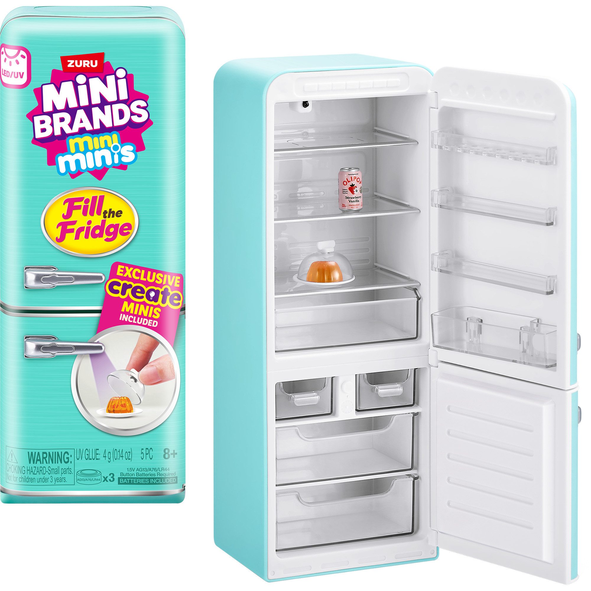 Mini Brands Fill The Fridge Spielset