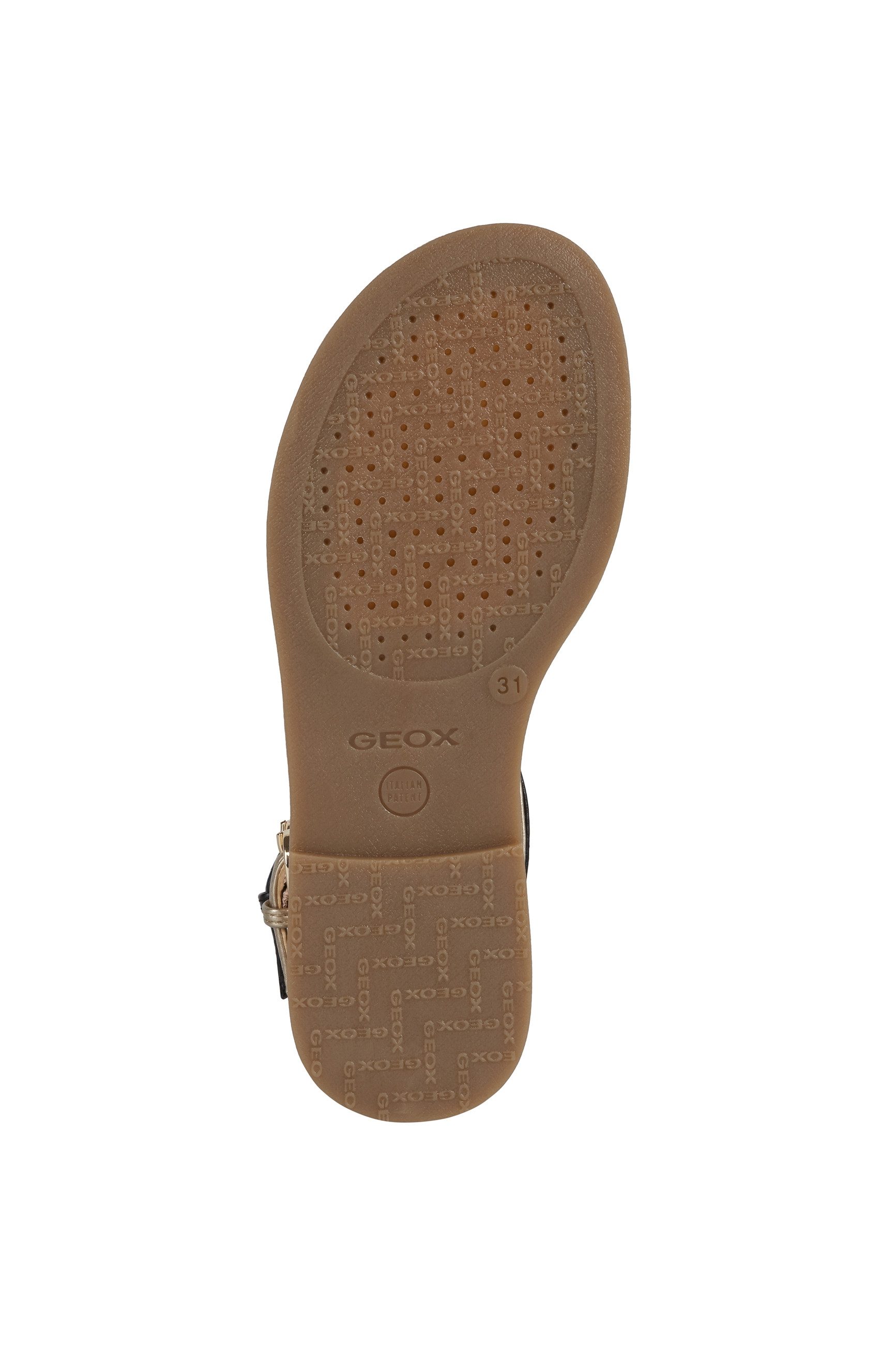 Geox J SANDAL KARLY GIRL Riemchensandale Sommerschuh, Festtagsschuh mit Größenschablone zum Download