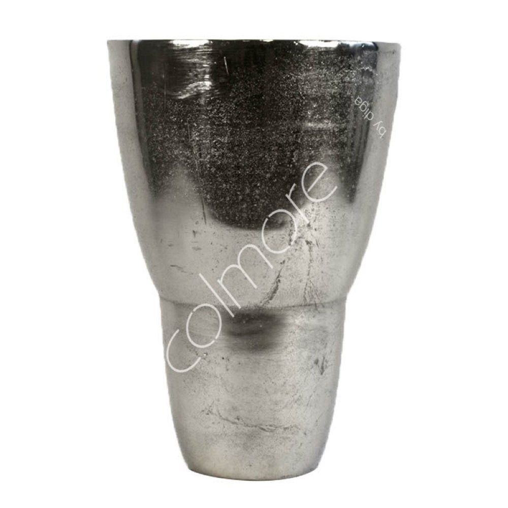 Bodenvase Deko Colmore Tisch Dekovase Metall cm Vase colmore Modern 39 Silber