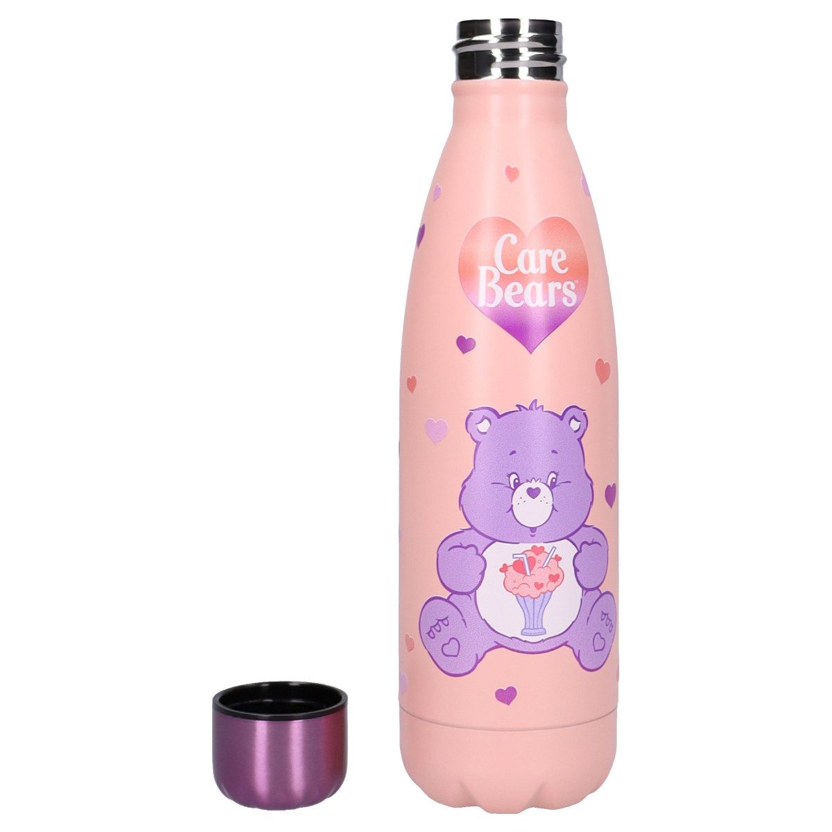Glücksbärchis Trinkflasche Getränkeflasche Thirsty For More 700 ml mit Motiv – Bild 5 von 5