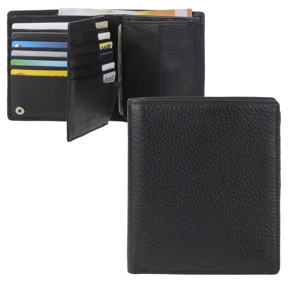 Esquire Geldbörse Texas, Herrenbörse, Portemonnaie, Geldbeutel, RFID, Leder, 16 Kartenfächer