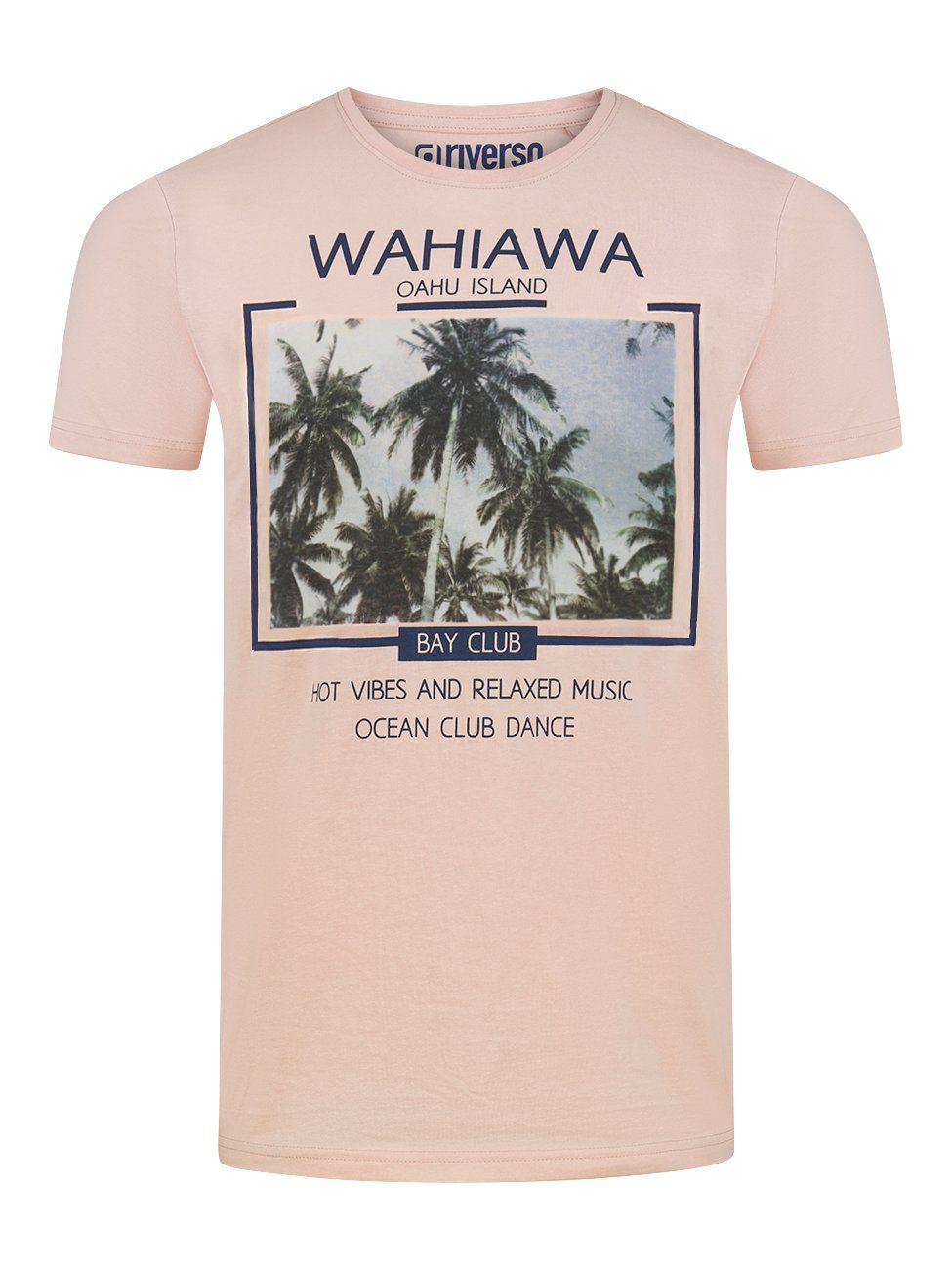 riverso T-Shirt Herren Fotoprintshirt RIVLukas Regular günstig online kaufen