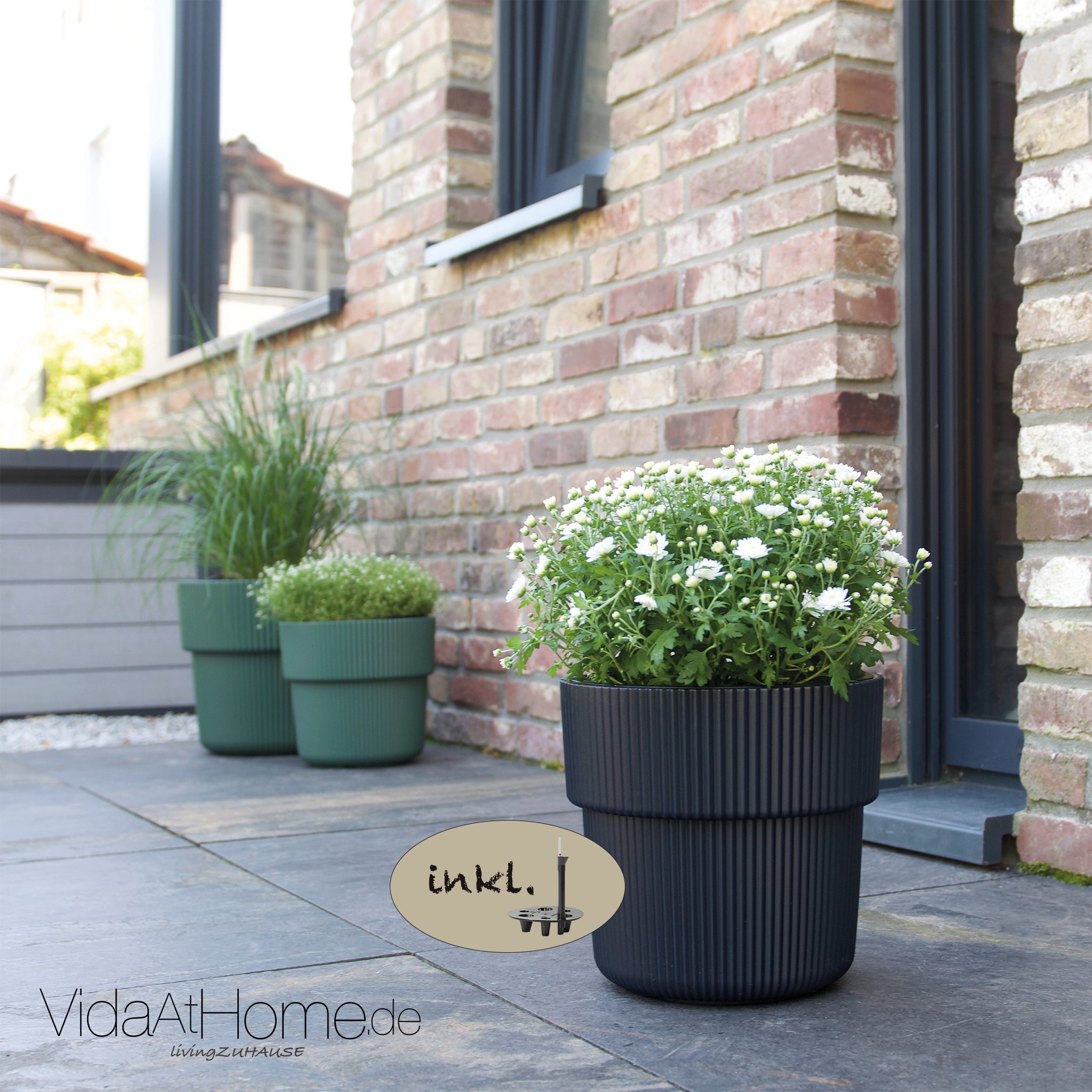 VidaAtHome.de Blumentopf Design-Pflanzgefäß VYLU ø 30er günstig online kaufen