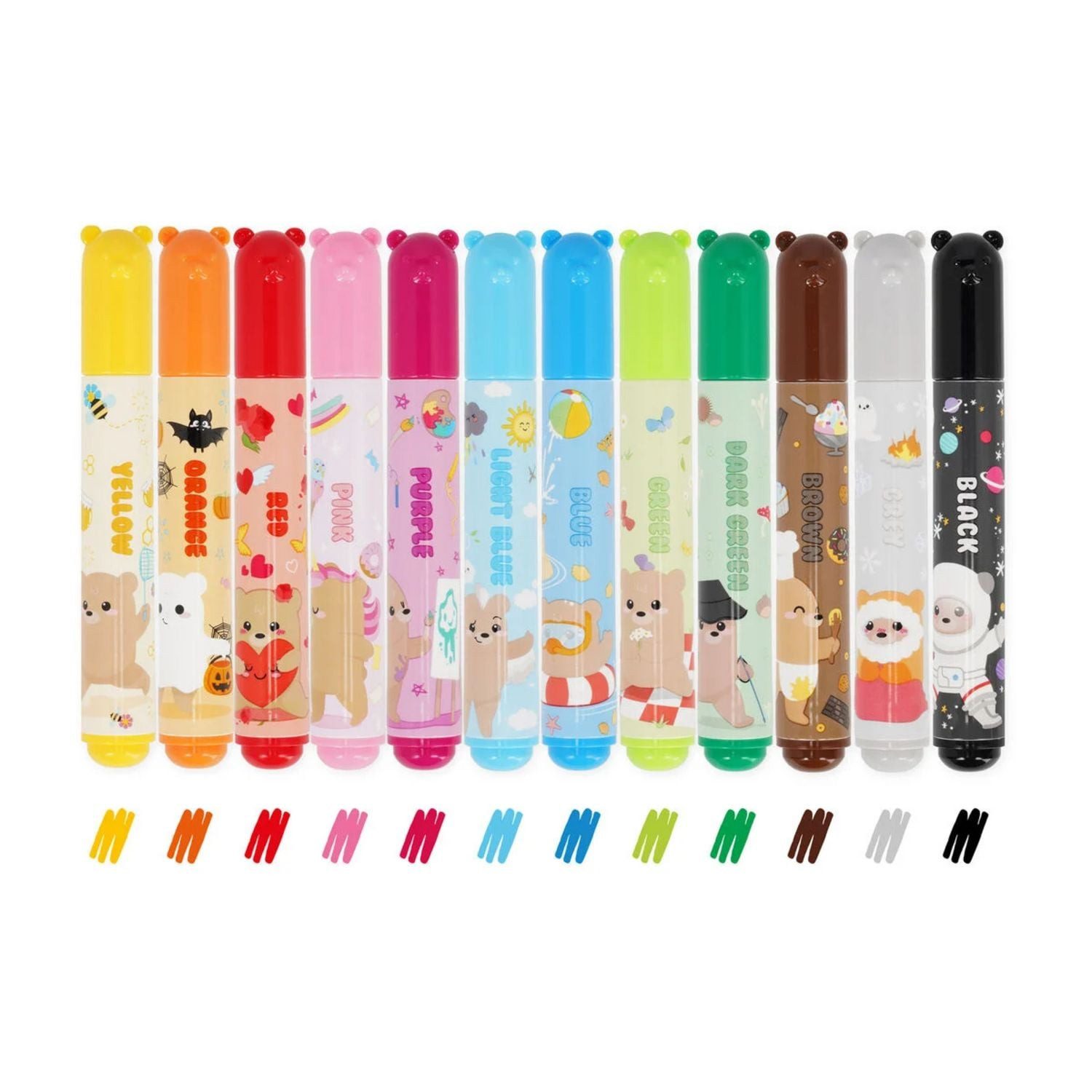 Legami Filzstift Legami Filzstifte - Teddy Friends- Teddybär - 12er Set