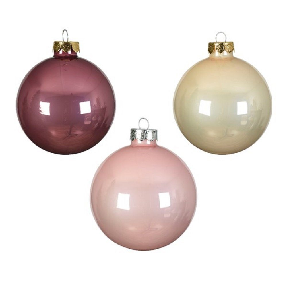 Kaemingk Weihnachtsbaumkugel »Glaskugeln Weihnachtskugeln Baumschmuck 20  Stück Ø ca.6 cm verschiedene Pinkfarben« (1 Stück), Weihnachtsschmuck  online kaufen | OTTO