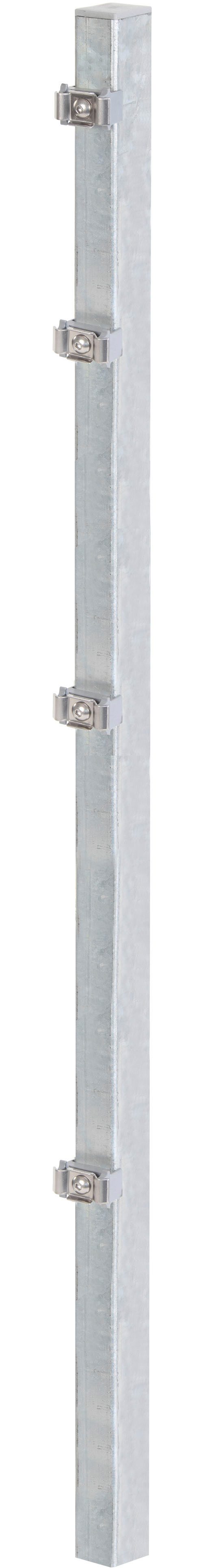 Alberts Zaunpfosten, 60x40 mm für Doppelstabmattenzaun, günstig online kaufen