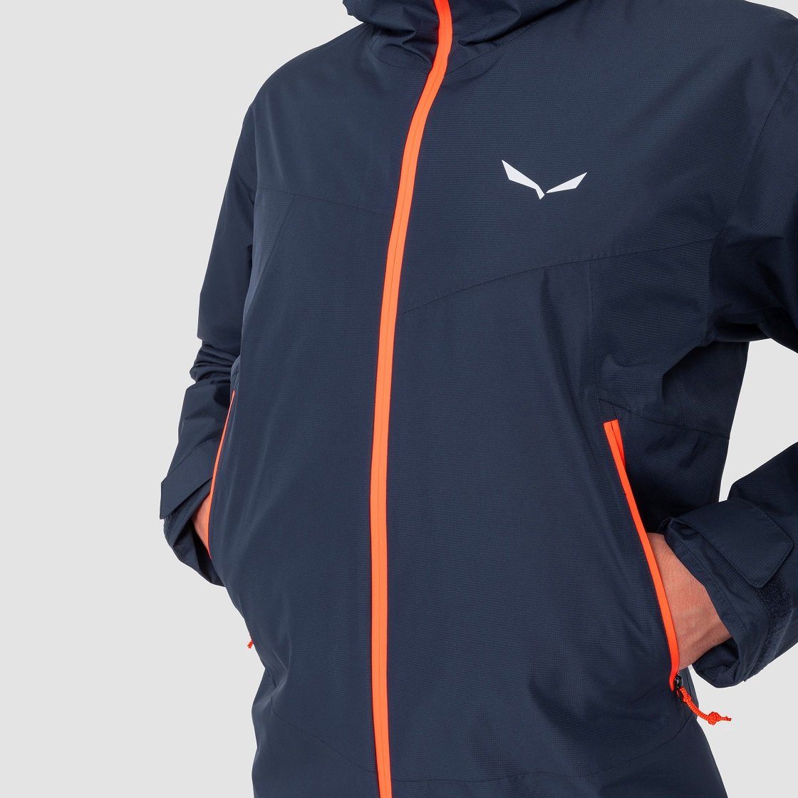 Salewa Funktionsjacke Wanderjacke Puez Powertex 2L (2-Lagen-Shell, wasser/winddicht)