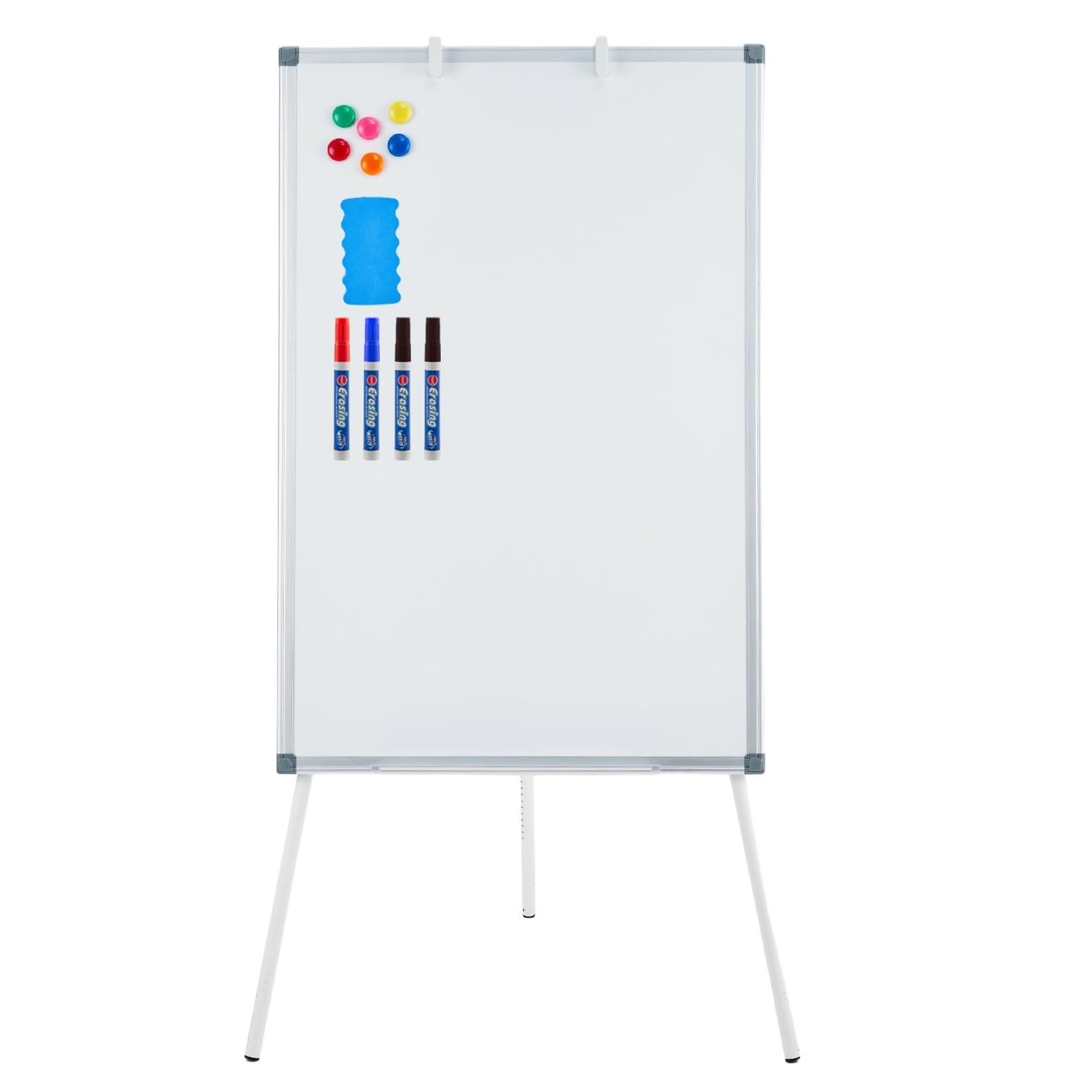 GarveeMore Wandtafel, (Höhenverstellbarer, Flipchart-Ständer)