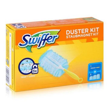 Swiffer Swiffer Staubmagnet Starterset - Griff + 3 Tücher (2er Pack) Reinigungstücher