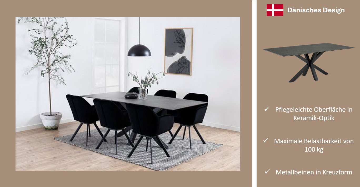ACTONA GROUP Esstisch Hanna, TOPSELLER! (Tisch, günstig online kaufen
