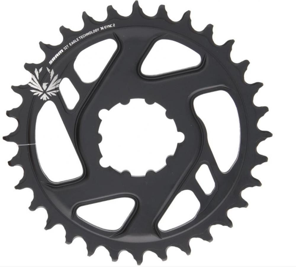 Kettenschaltung SRAM Kettenblatt X-Sync Eagle CF/Stahl 32T / 3 mm / Aluminium - 3 mm