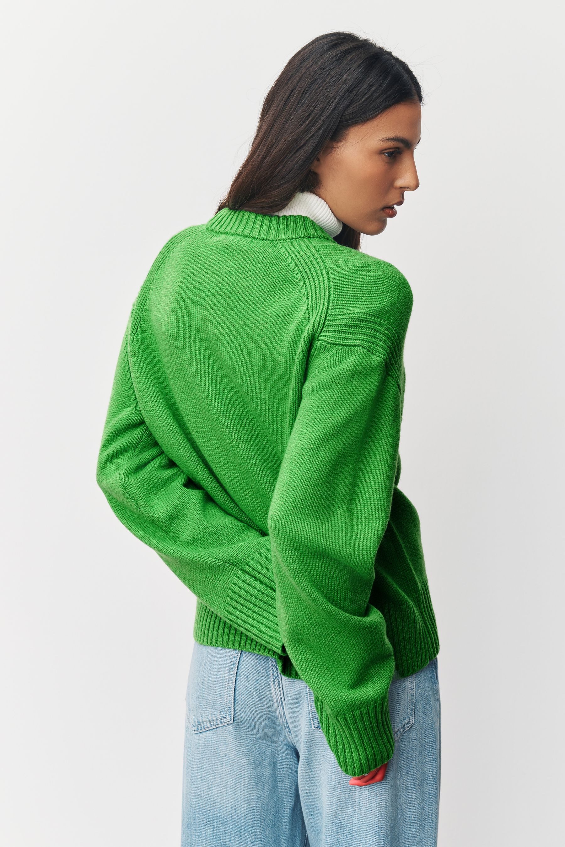 Next Rundhalspullover Rundhalspullover aus Wollmischgewebe (1-tlg) günstig online kaufen