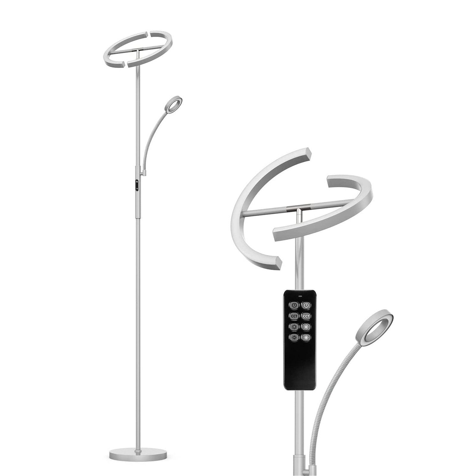 Auralum LED Stehlampe 20W+7W LED Stehleuchte günstig online kaufen