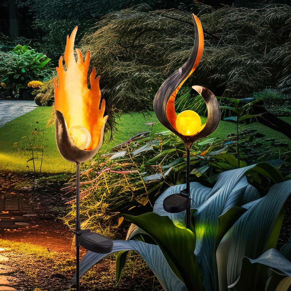 GLOBO LIGHTING Außen-Stehlampe, LED-Leuchtmittel fest verbaut, günstig online kaufen
