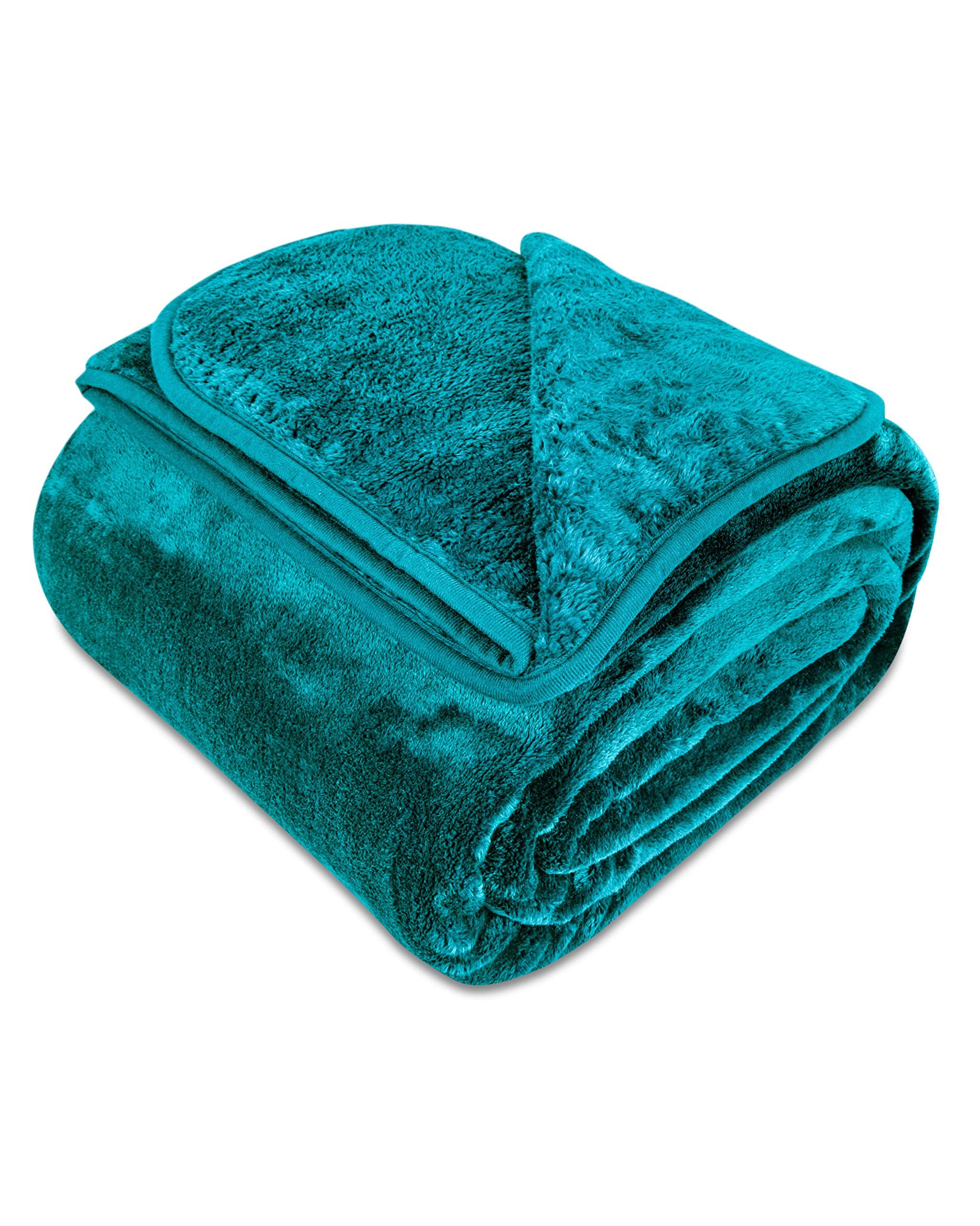 Wohndecke Cashmere-Feeling Kuscheldecke super weich & flauschig – Fleecedecke
