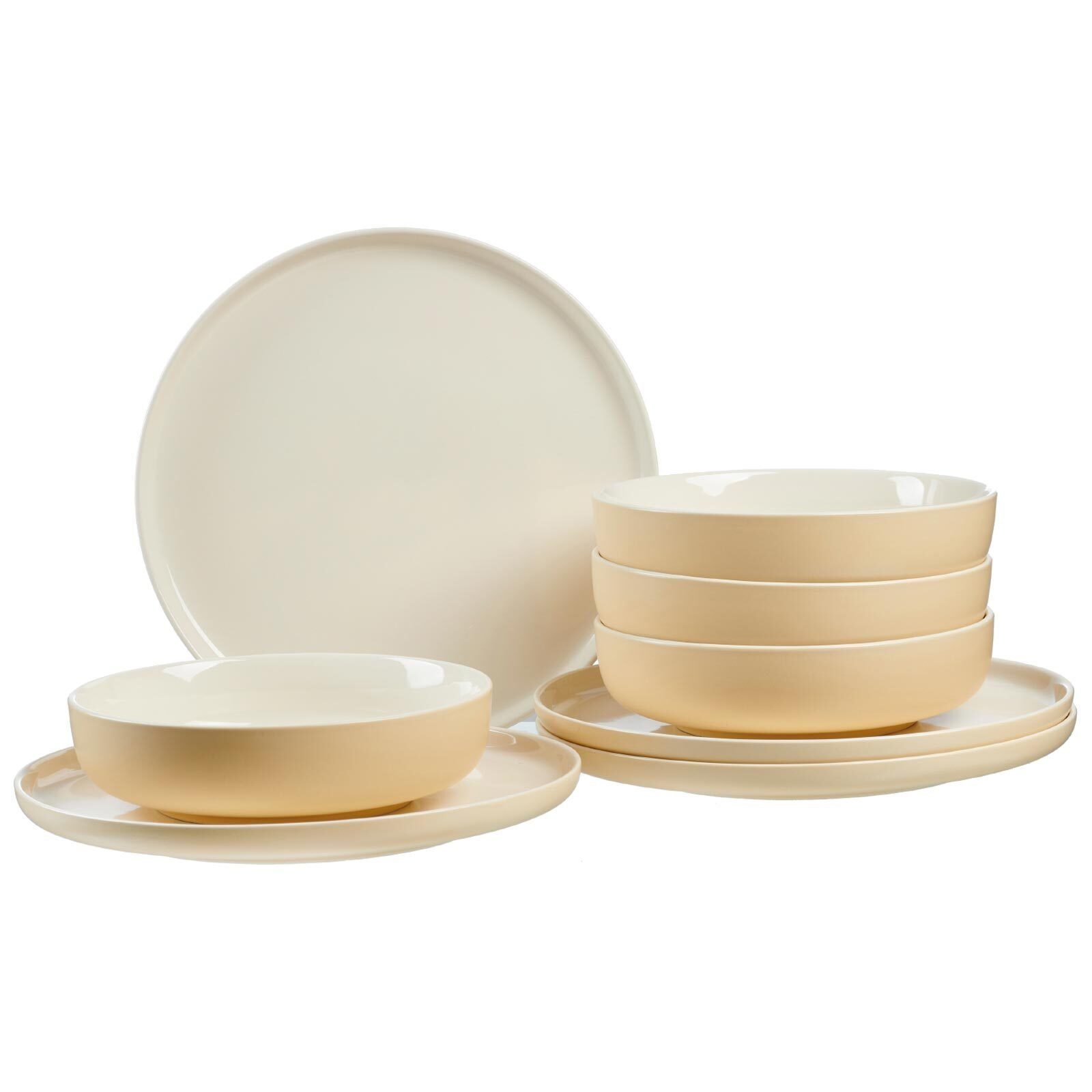 Ritzenhoff & Breker Kombiservice Jasper Tafelservice 8er Set (8-tlg), Steinzeug