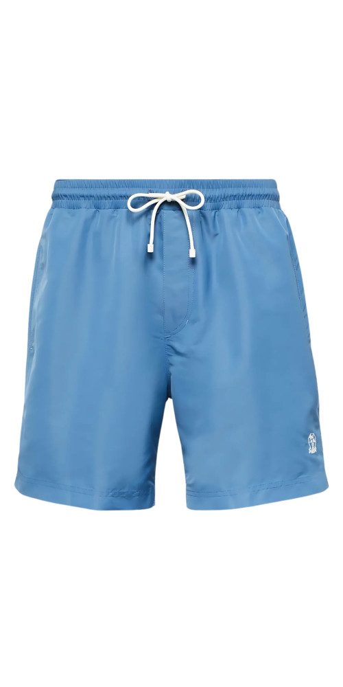 BRUNELLO CUCINELLI Badehose Brunello Cucinelli Logo swim trunks