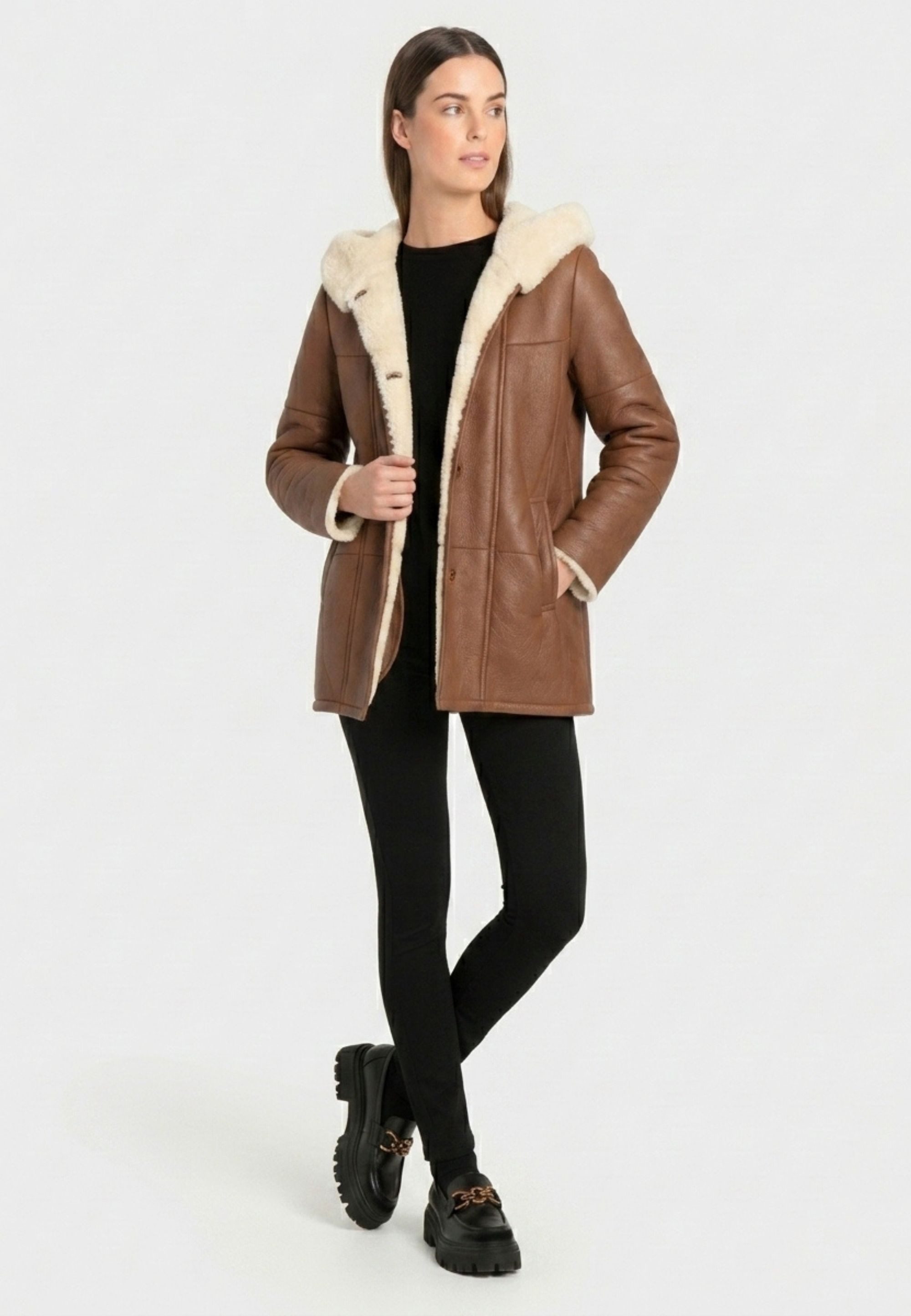 Valcuer 1887 Lederjacke Vivi VC (1-St) aus echtem Leder – Bild 2 von 5