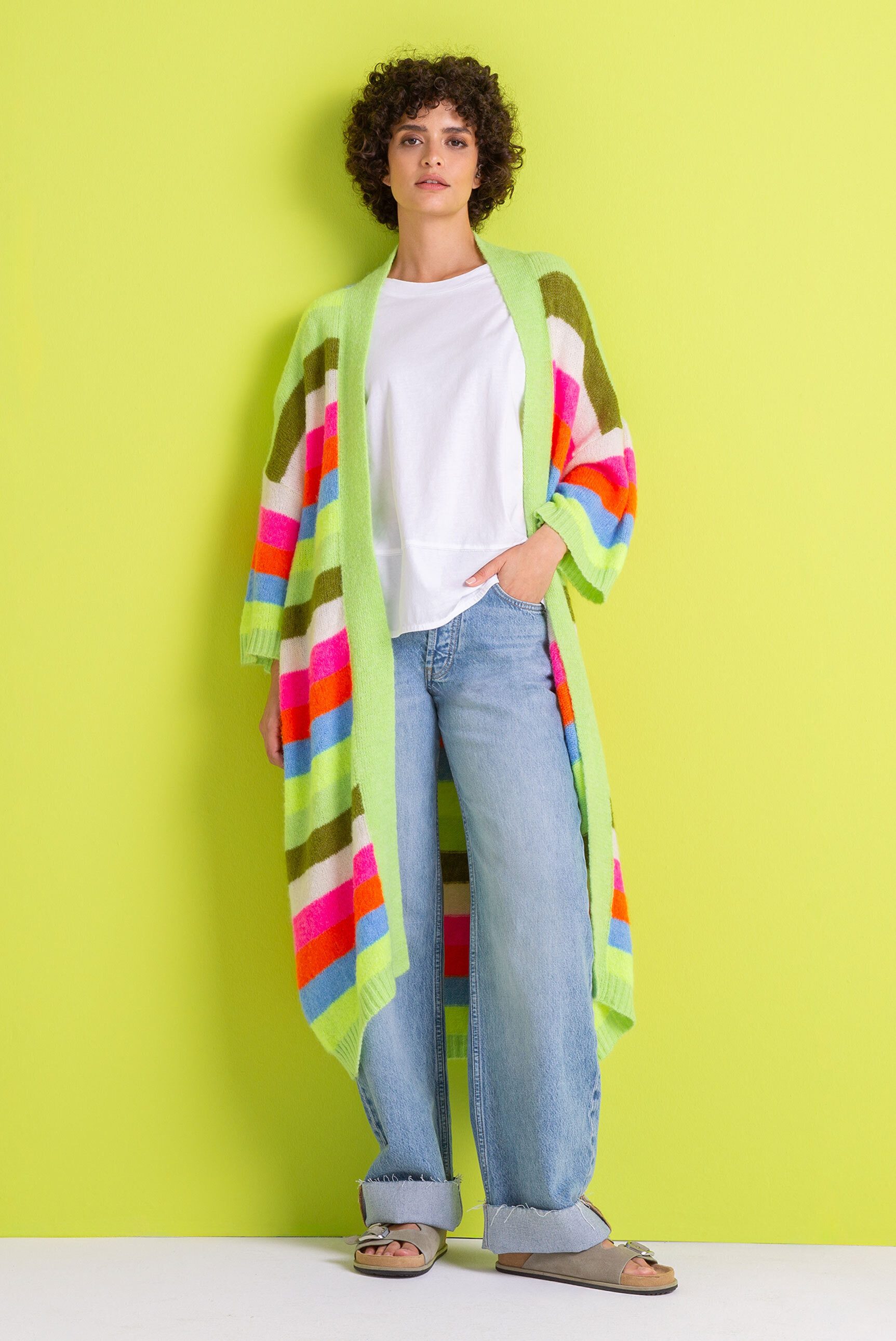 SENSES.THE LABEL Weite Jeans mit hoher Leibhöhe