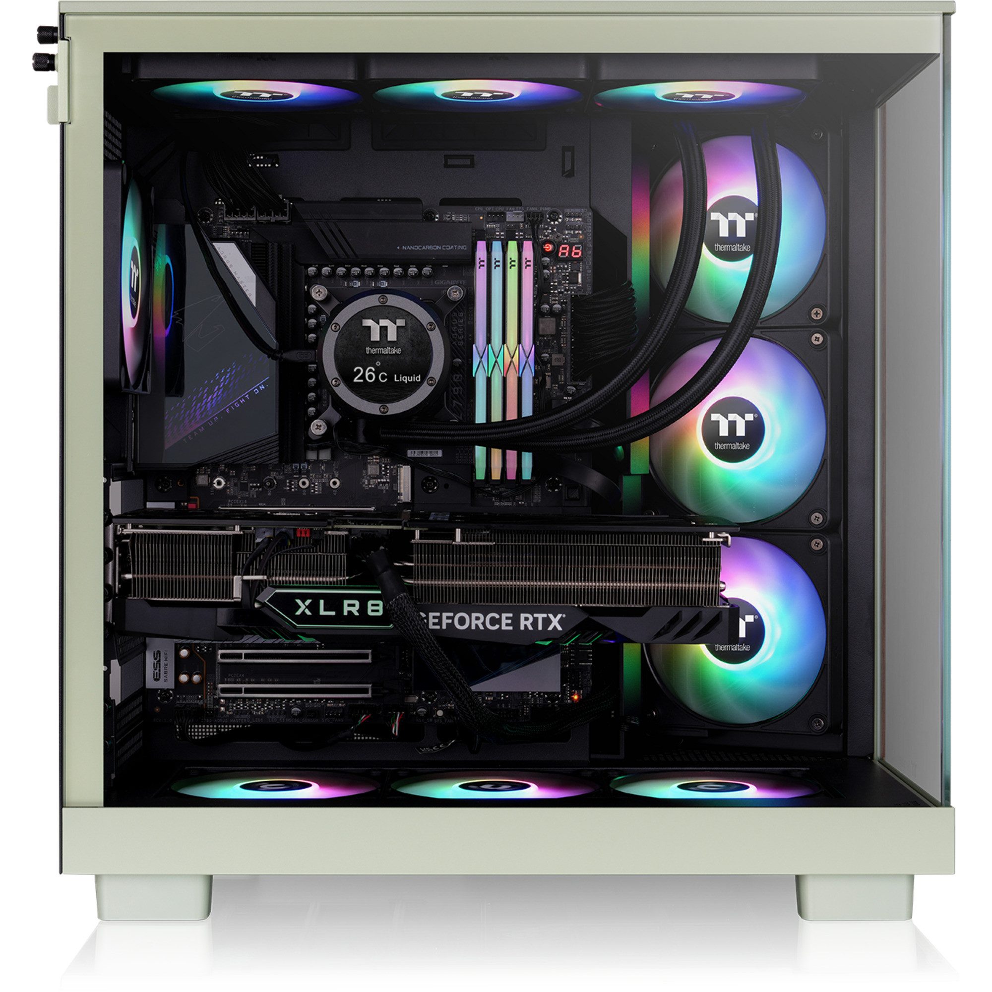 Thermaltake PC-Gehäuse Thermaltake View 380 XL WS ARGB, Tower-Gehäuse