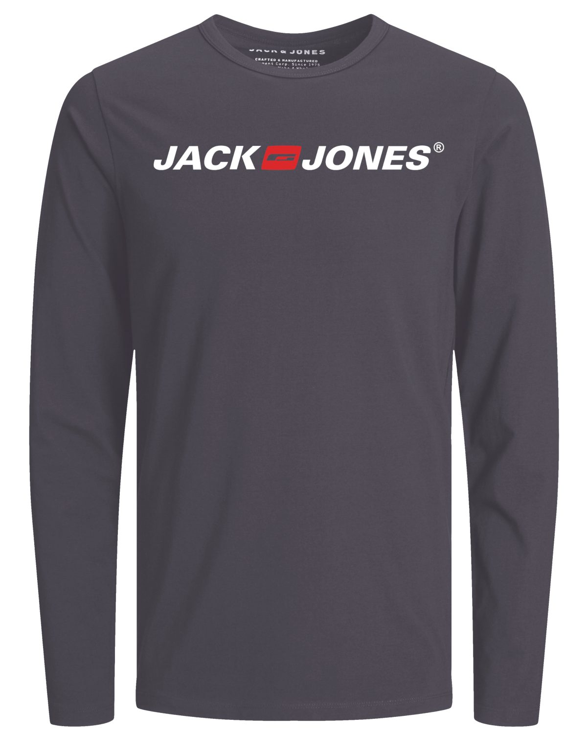 Jack & Jones Langarmshirt stilvolles Regular Fit Longsleeve mit Printdruck günstig online kaufen