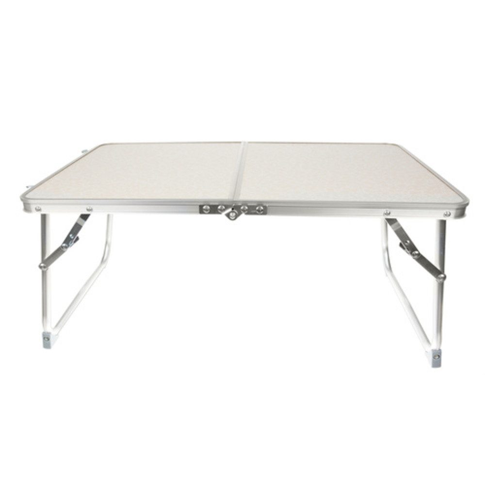 Trizand Campingtisch Klappbarer Campingtisch (Spar-Set, platzsparend), Lässt sich in Sekunden zu einem handlichen Koffer falten – Bild 4 von 5