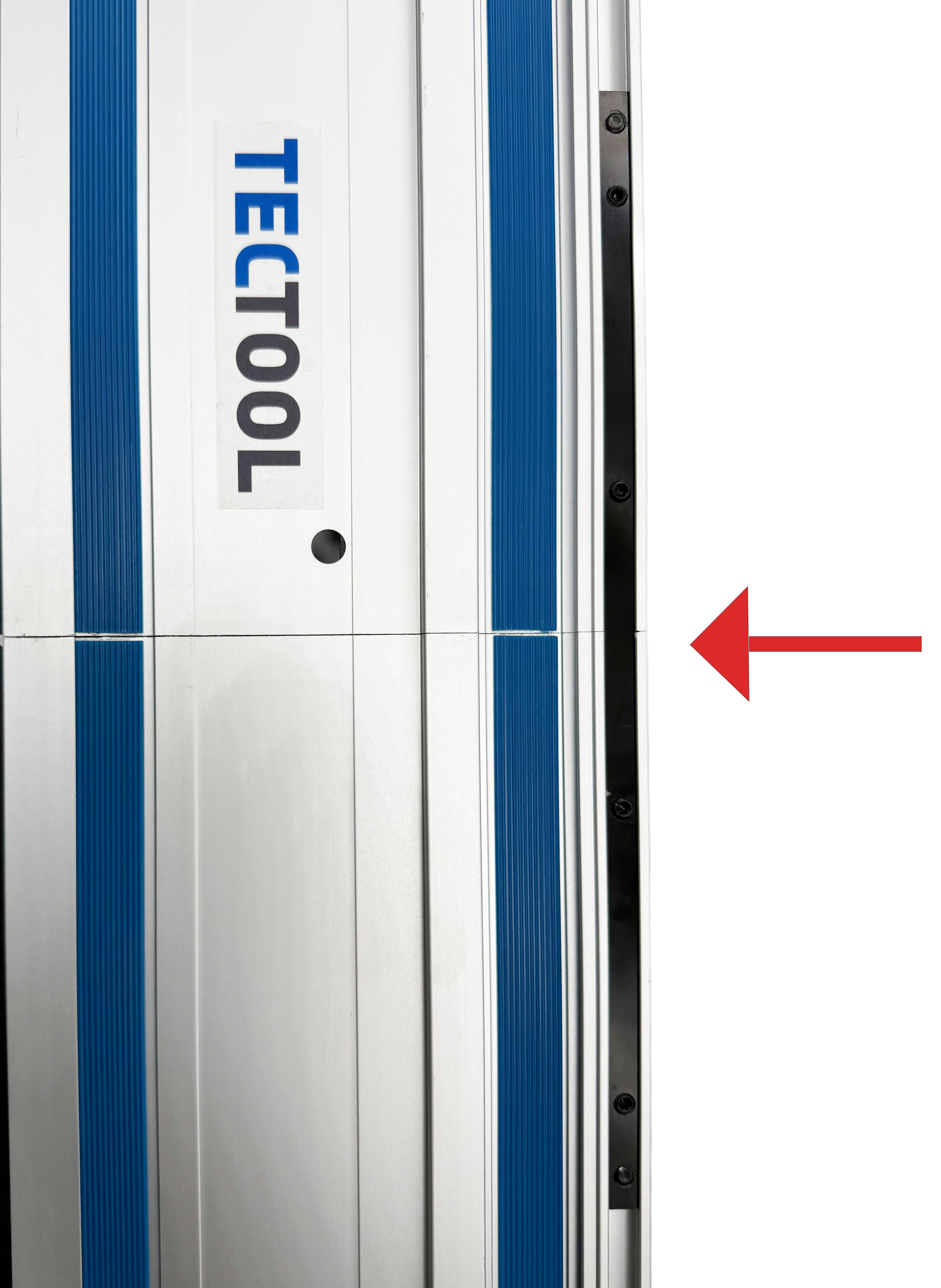 TECTOOL Führungsschienenverbinder TECTOOL SCHIENENVERBINDER FÜR FÜHRUNGSSCHIENE VON TSF 55, für Kompatibel mit der TECTOOL FS 1400 oder vergleichbare Führungsschienen anderer Marken., (Packung, 1-St., 2 Schienenverbinder), Kompatibel mit der FS 1400 vergleichbare Führungsschienen