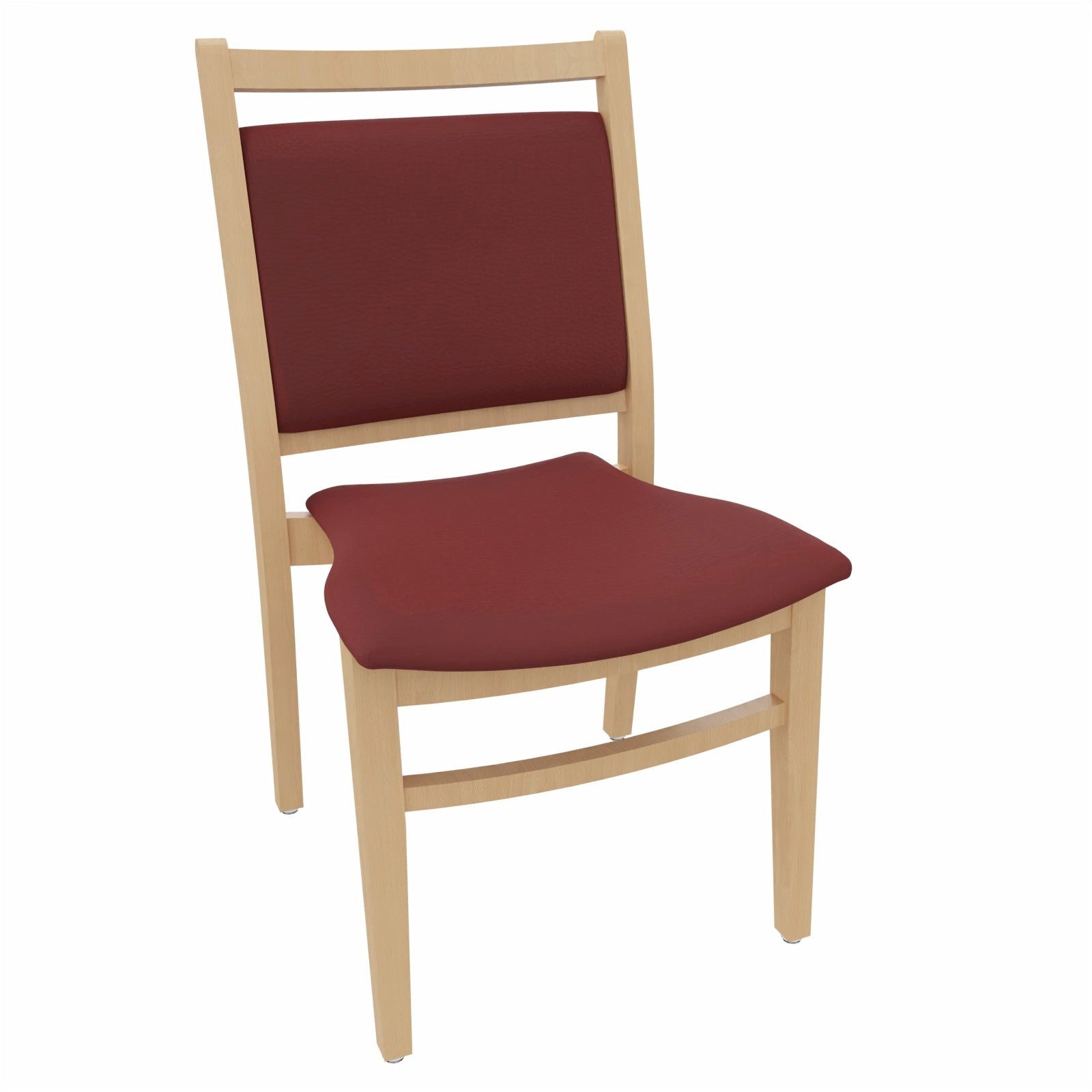 einrichtungsdesign24 Esszimmerstuhl André ohne Armlehnen – Ideal für Senioren im Pflegeheim oder Zuhause, Seniorenstuhl, Pflegestuhl