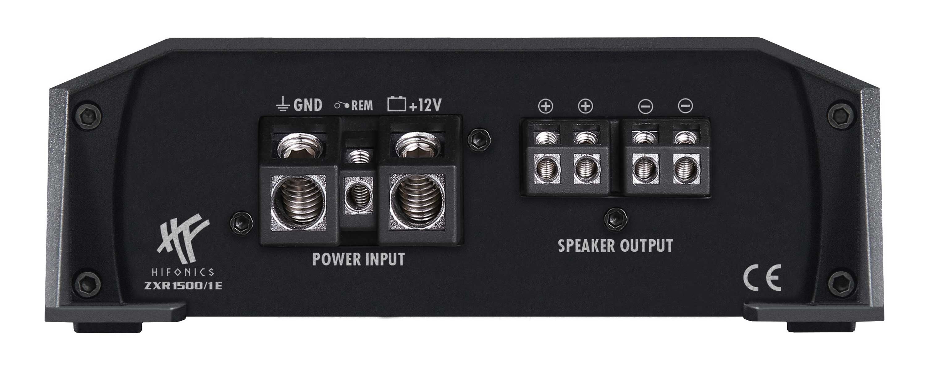 Hifonics ZEUS EXPANSION ZXR 1500/1E 1-Kanal Power Verstärker Mono Class-D Endverstärker (Anzahl Kanäle: 1)