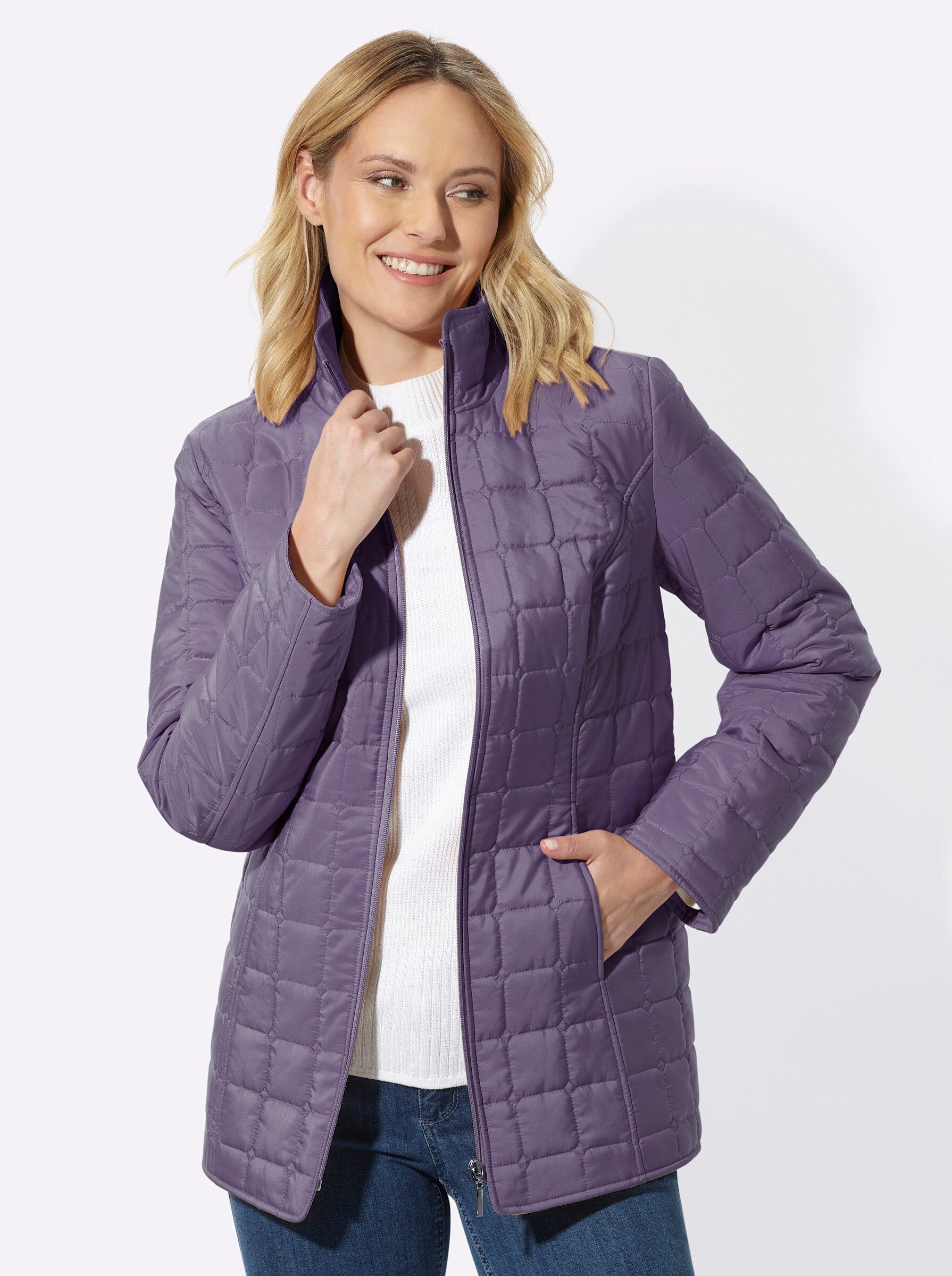 Allwetterjacke Steppjacke Langarm