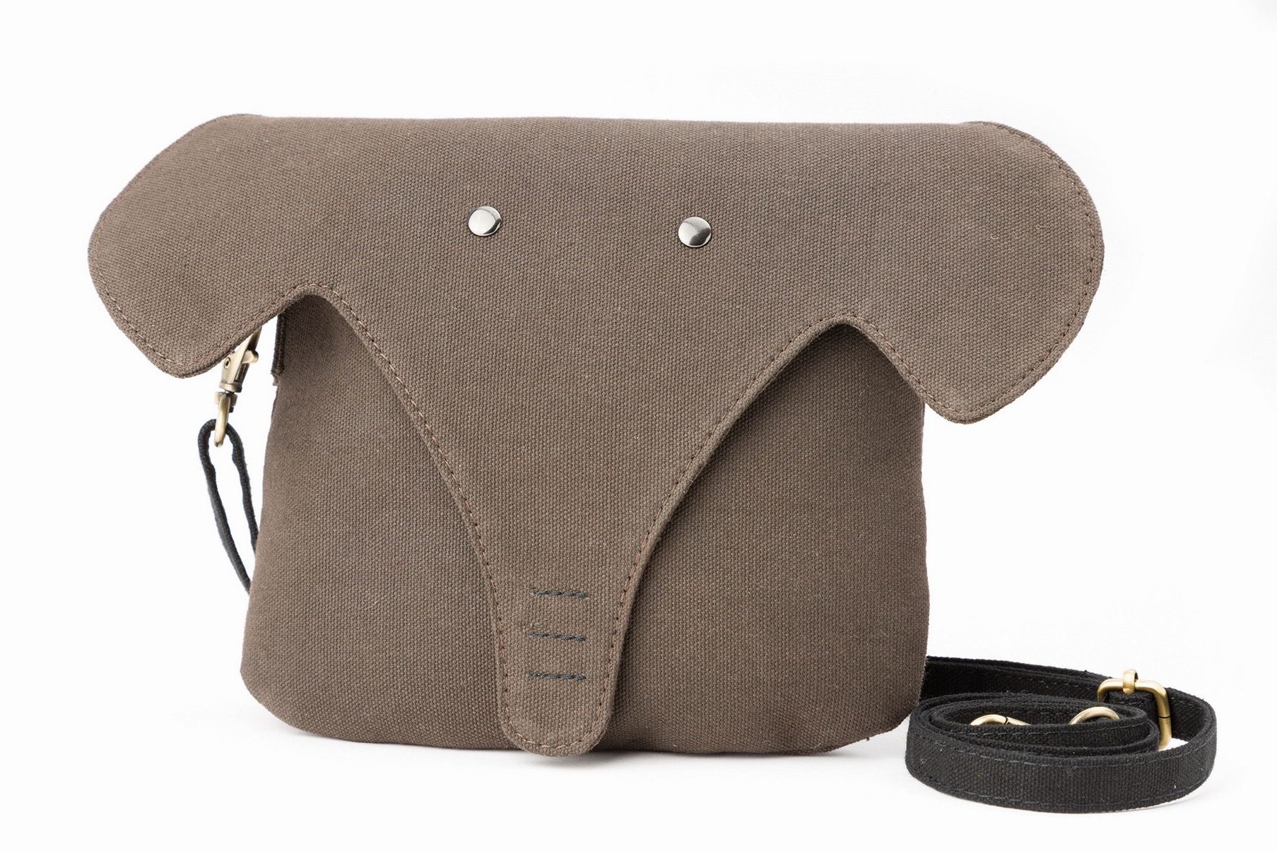 El Puente Kindergartentasche Kindertasche "Elefant", Handmade, Fair Trade