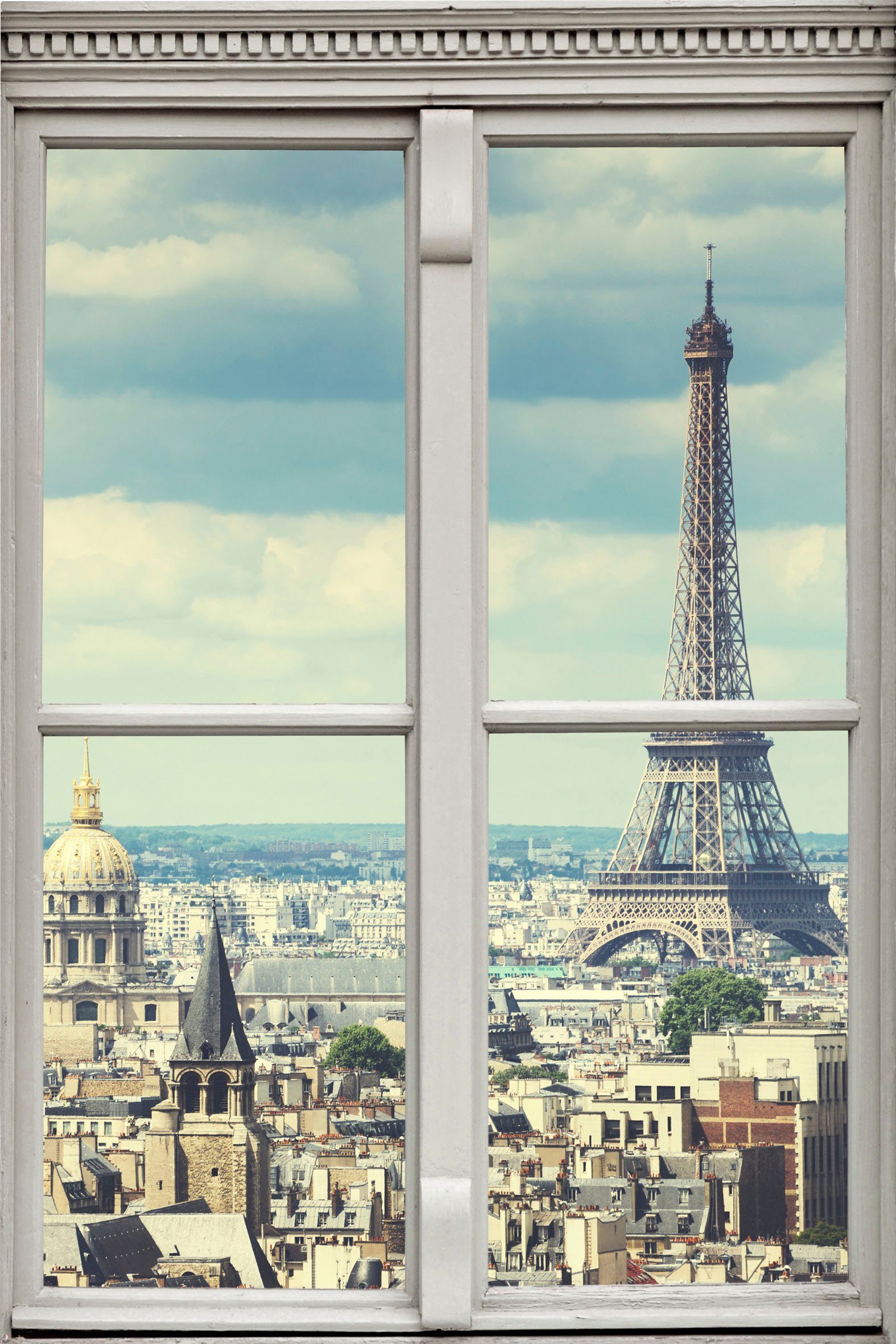 queence Wandsticker Paris, Wandsticker, Wandbild, selbstklebend, günstig online kaufen