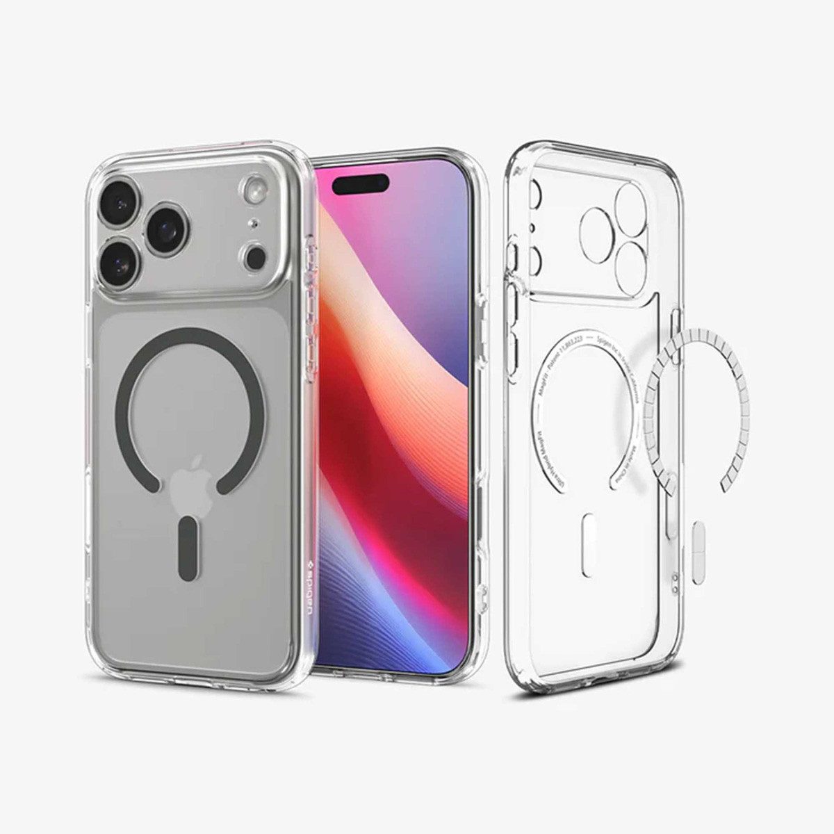 Spigen Backcover Spigen Ultra Hybrid Backcover MagSafe Apple iPhone 17 Pro Max - Clear