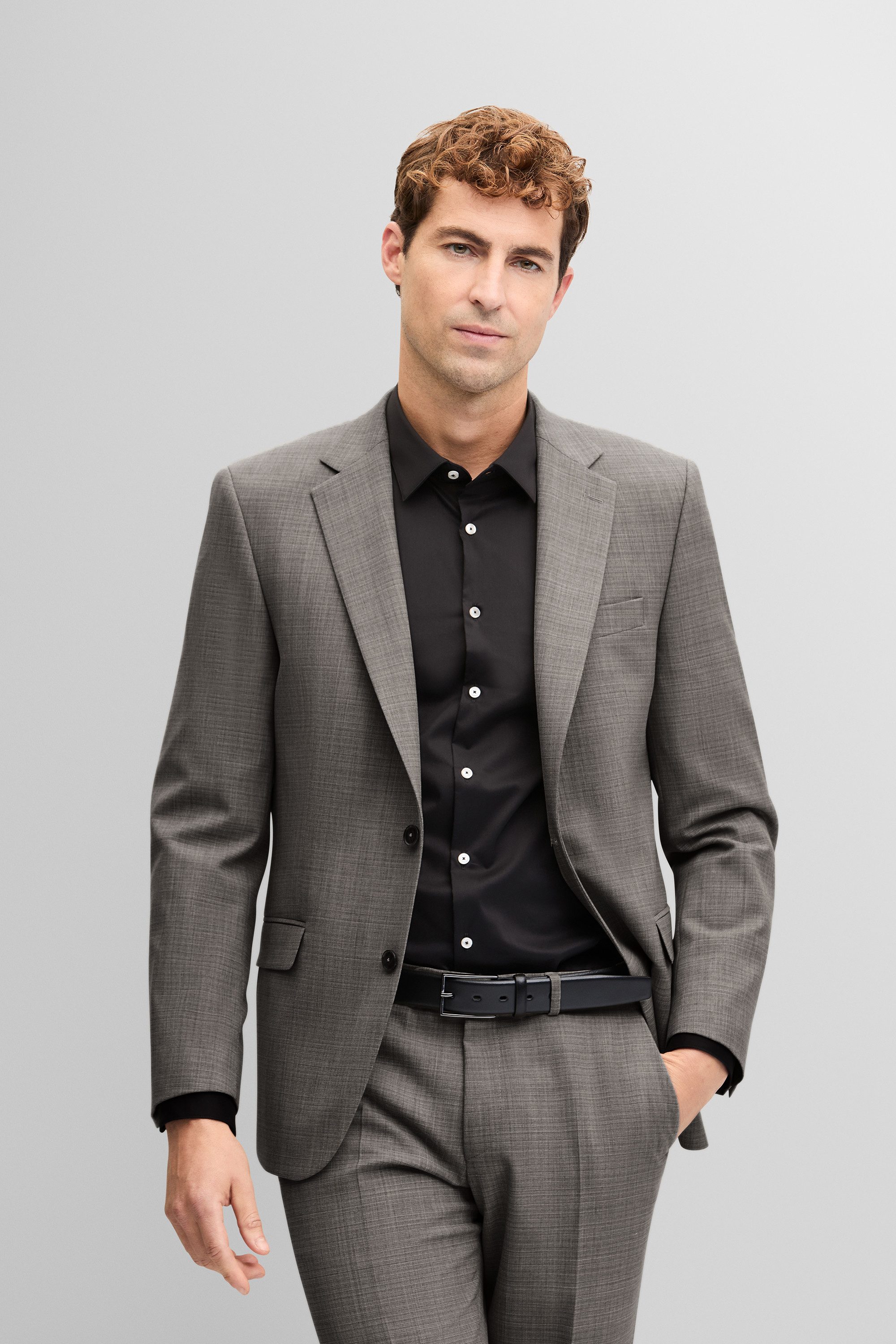 Digel Anzugsakko Damian-S (1-tlg., Schurwollmix) Kissing günstig online kaufen