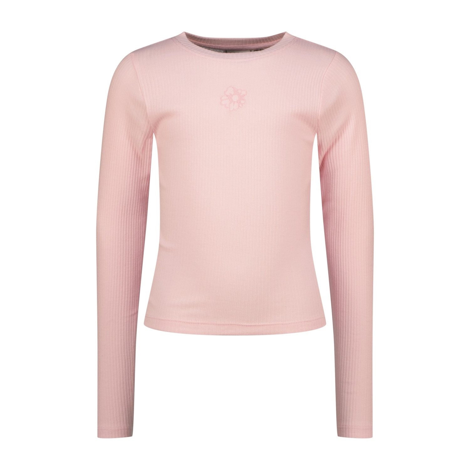 Vingino Langarmshirt in Rippoptik, unifarben