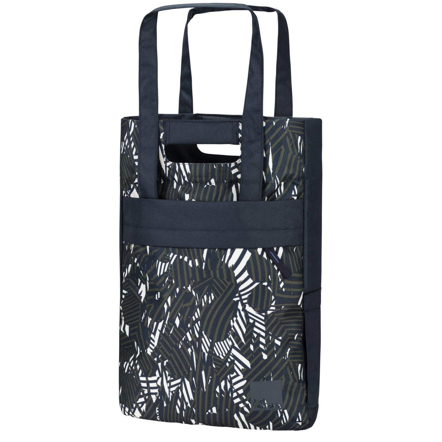 Jack Wolfskin Umhängetasche Jack Wolfskin Rucksack/Shopper 2in1 Piccadilly night blue all over (1, 1-tlg., 1)
