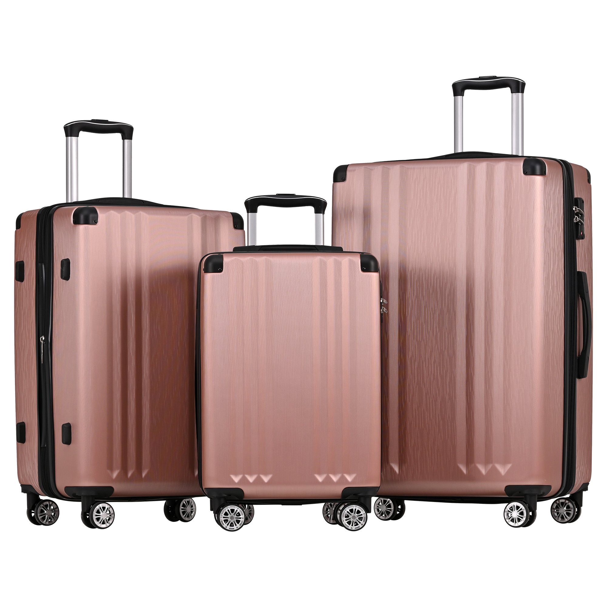 REDOM Hartschalen-Trolley 4 Rollen, Hartschalenkoffer Handgepäck-Trolley günstig online kaufen