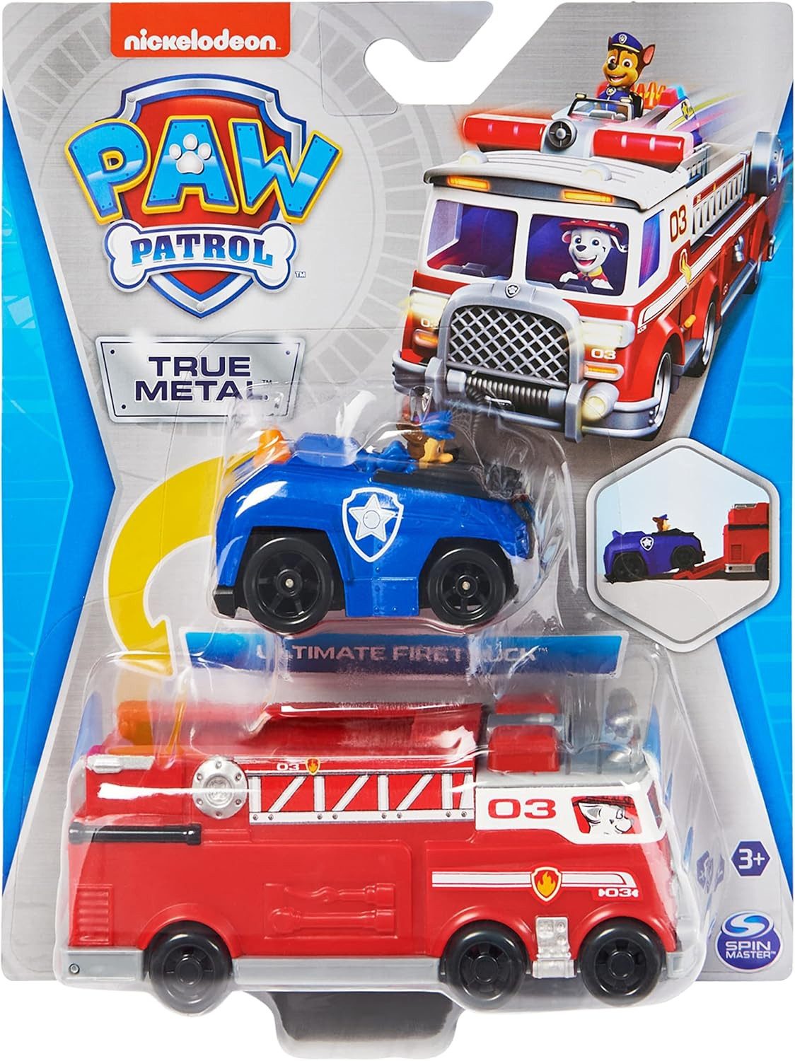 Spin Master Spielwelt Spin Master True Metal 38729 - Paw Patrol Feuerwehrau günstig online kaufen