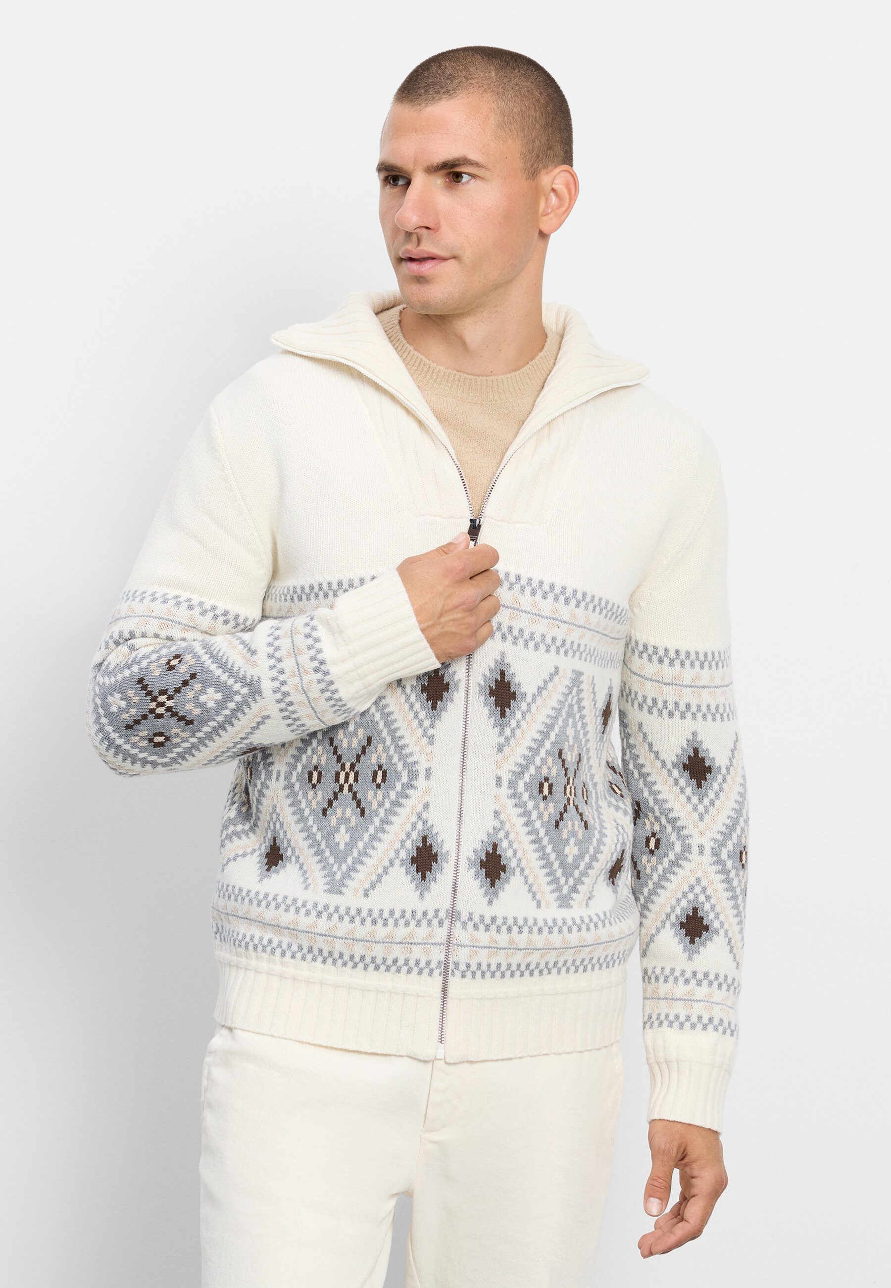Strickjacke OLYMP Casual Strick, Strickjacke