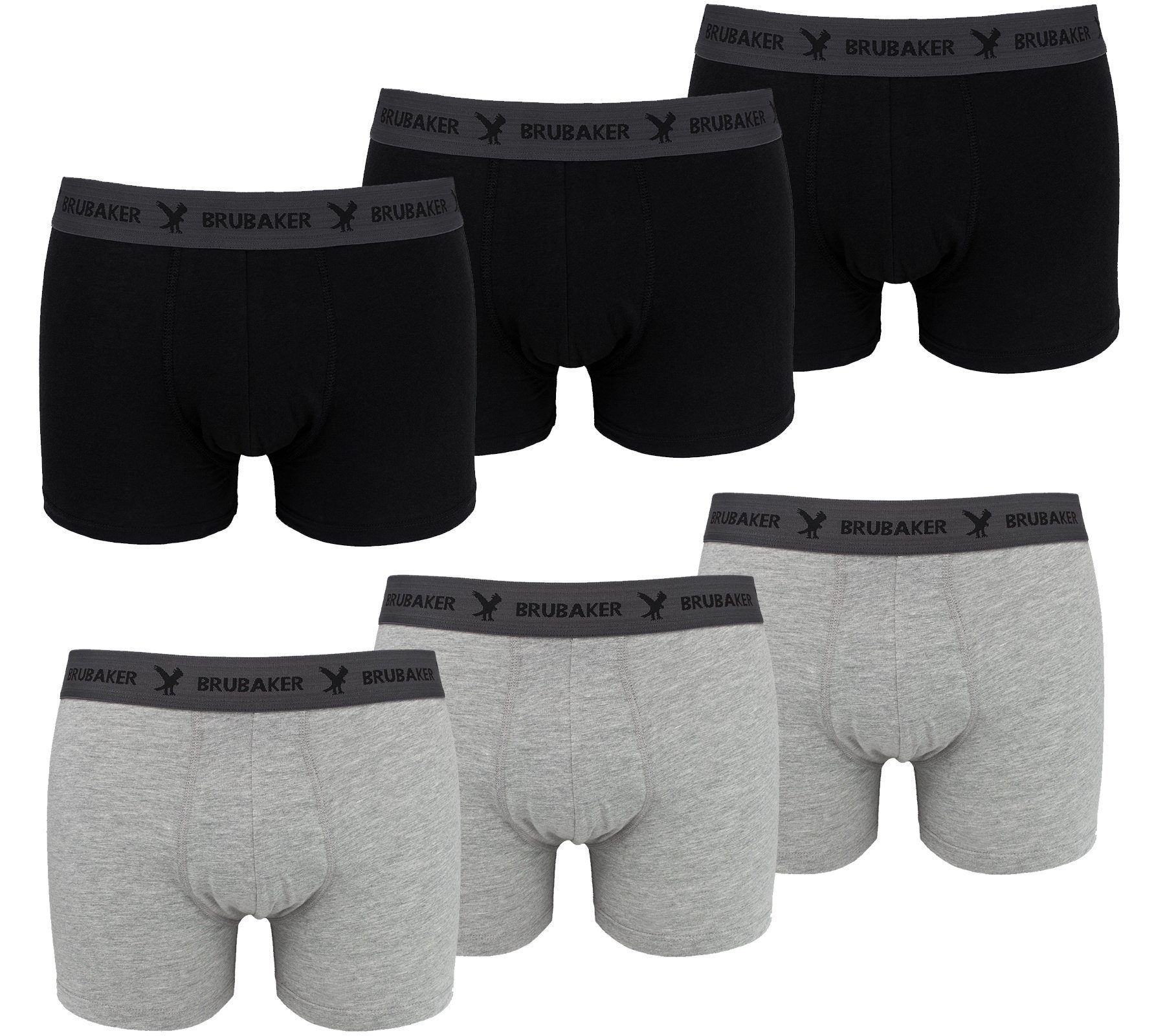 Boxershorts 6er Pack Herren Retro Unterhosen - Unterwäsche für Männer