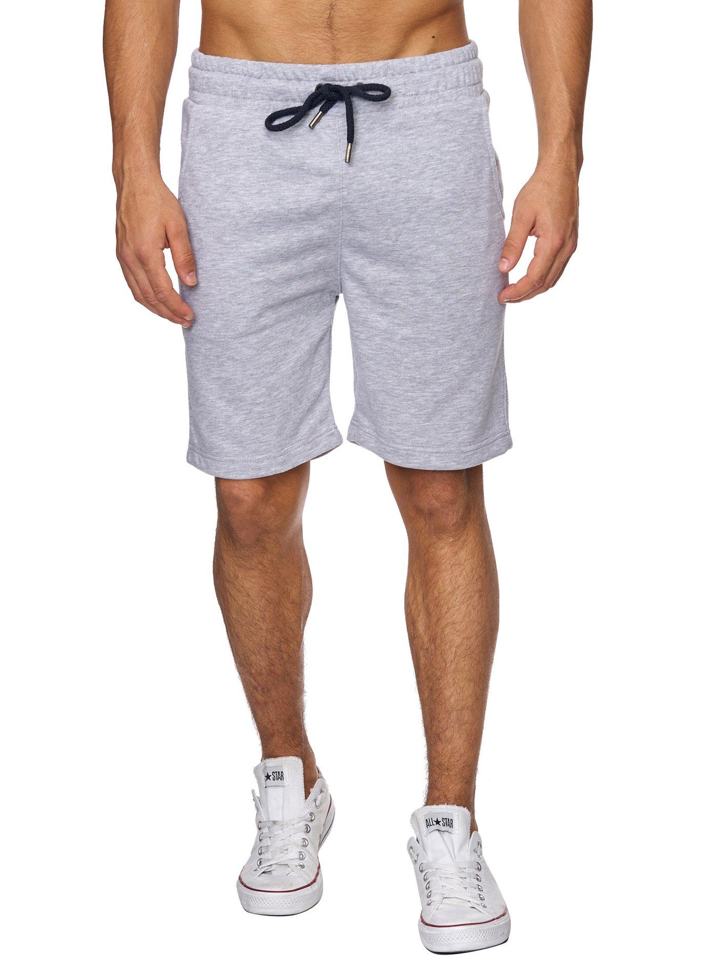 Basic Hose Reslad RS-50 Sport Sweatshorts Reslad Sweat-Hose Sweat-Shorts (1-tlg) grau Herren Kurze Kurze Jogginghose Freizeit