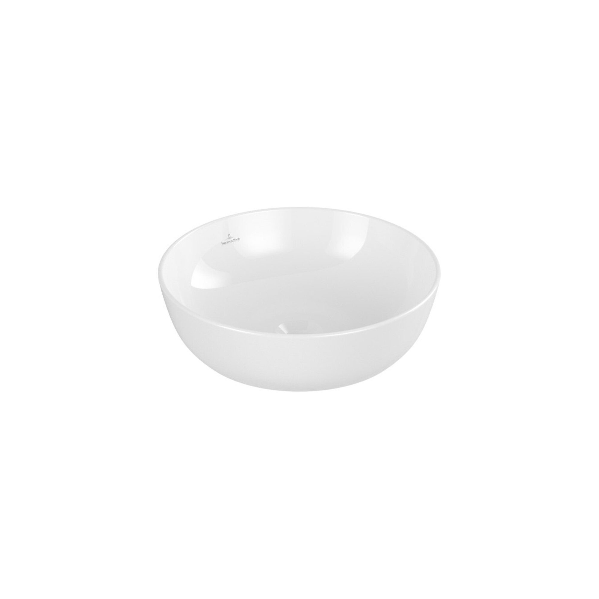 Villeroy & Boch Badmöbel-Set V&B Aufsatzwaschtisch Artis d 43cm, rd, o. Hahnl., o. ÜL, we. C-plus