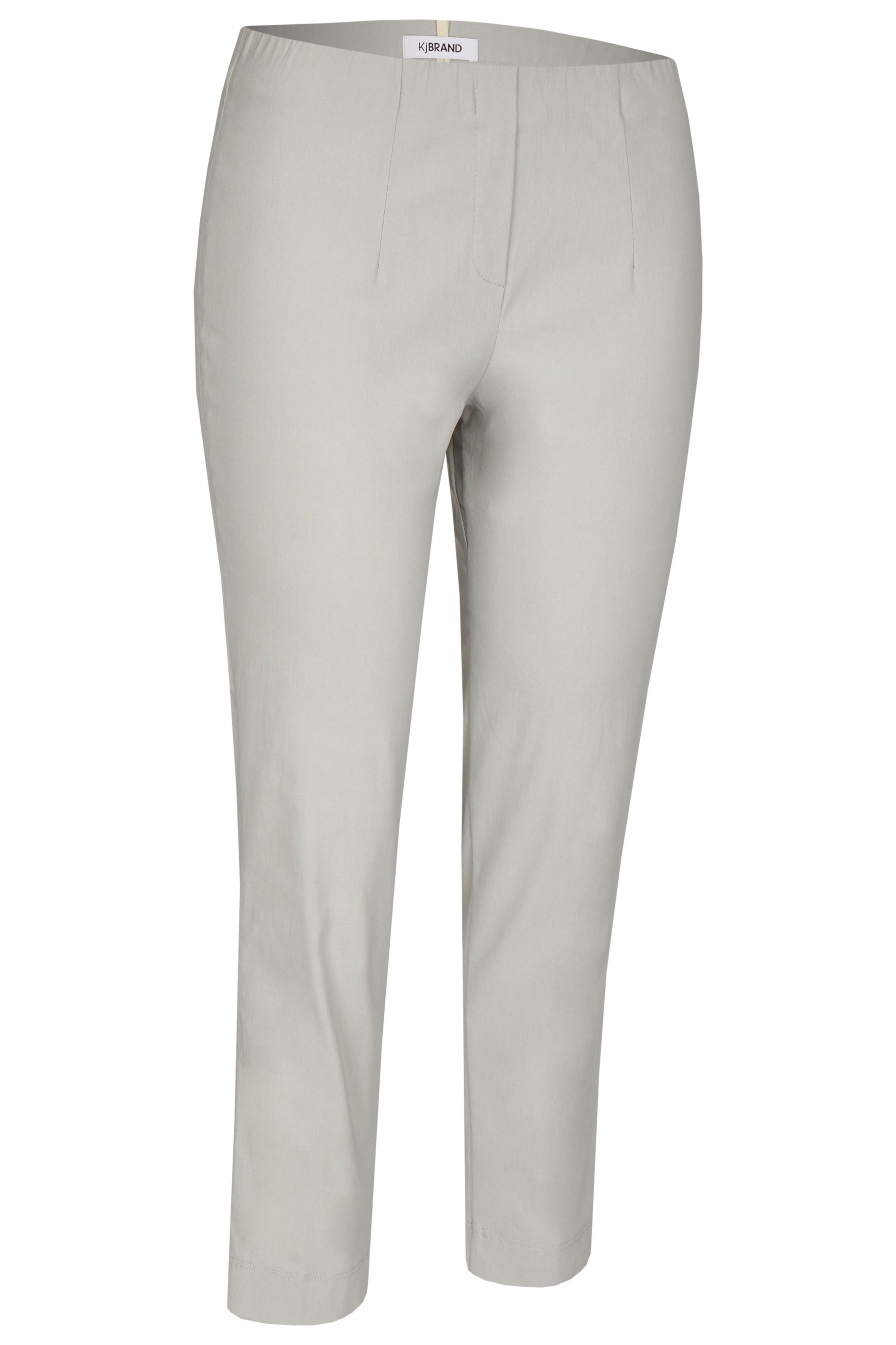 KjBRAND Stoffhose Susie XS Ankle Bengaline Sommerhose mit Schlupfbund